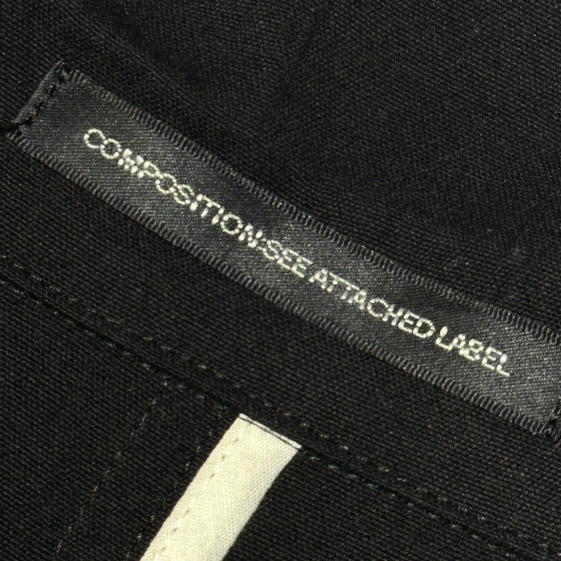 Y's(ワイズ) Front Ribbon Cotton Tailored Jacket フロント リボン コットン テーラード ジャケット YD-J02-010 1(S程度) ブラック