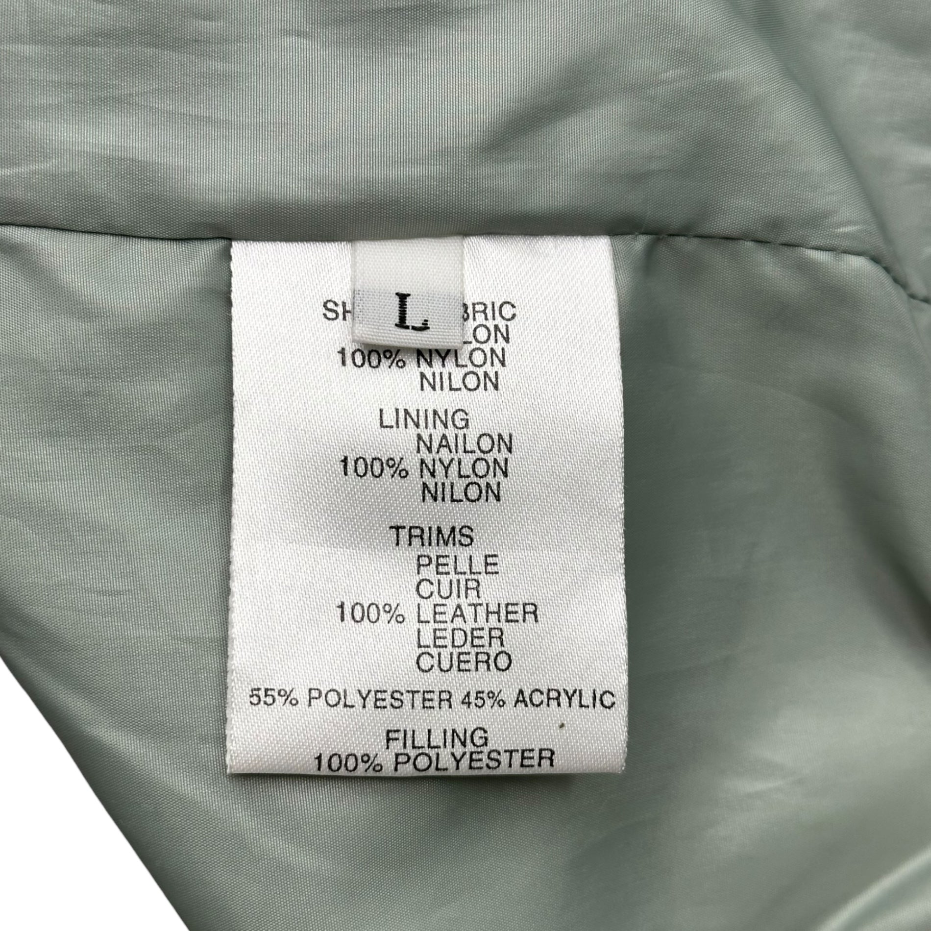 DIESEL(ディーゼル) 90's quilted racing jacket キルティング レーシング ジャケット L ブラック 90年代 レザー ボア 中綿 Y2K 00s