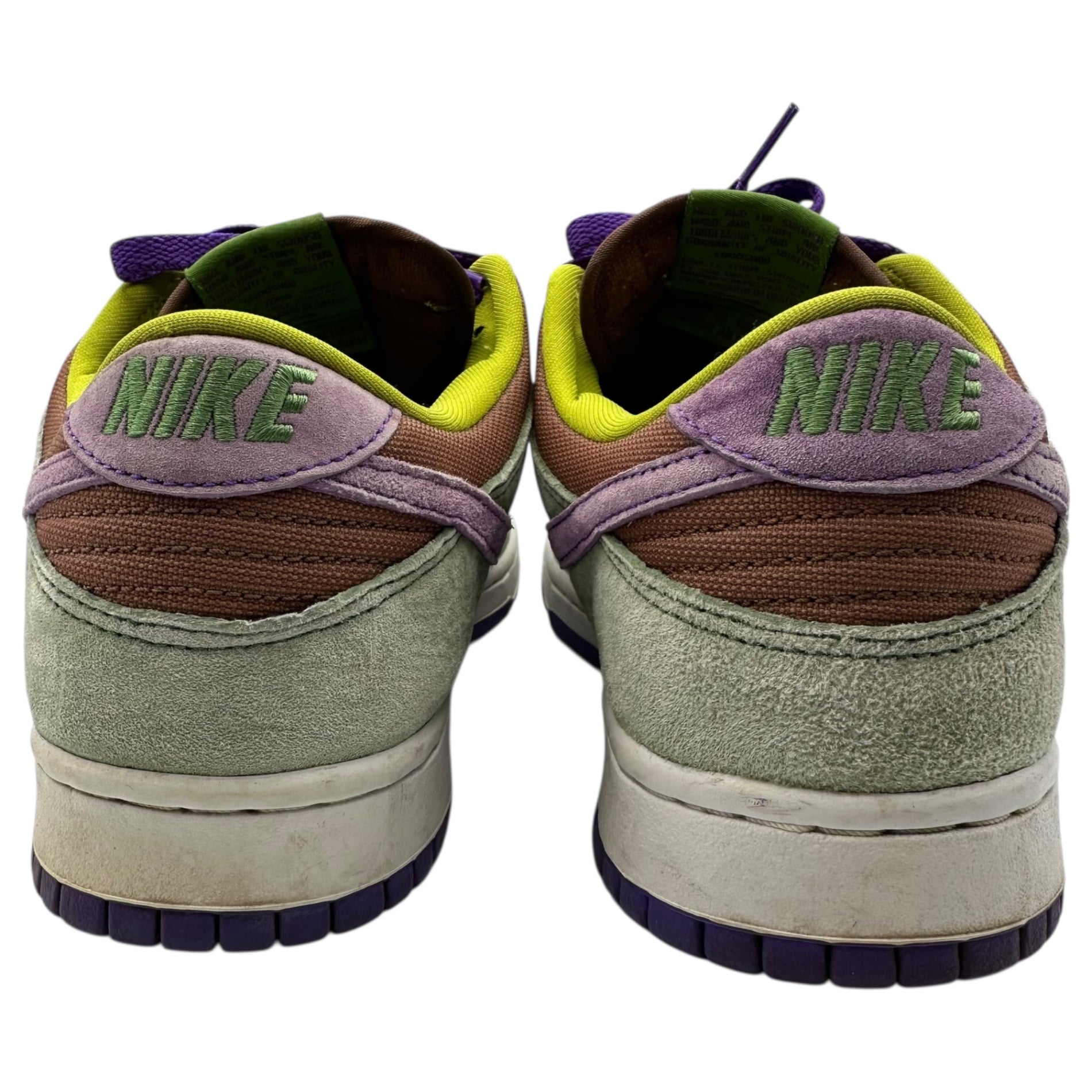 NIKE(ナイキ) Dunk Low SP "Veneer" ダンクロー ベニヤ ローカット スニーカー DA1469-200 27.5cm グリーン×パープル×ブラウン