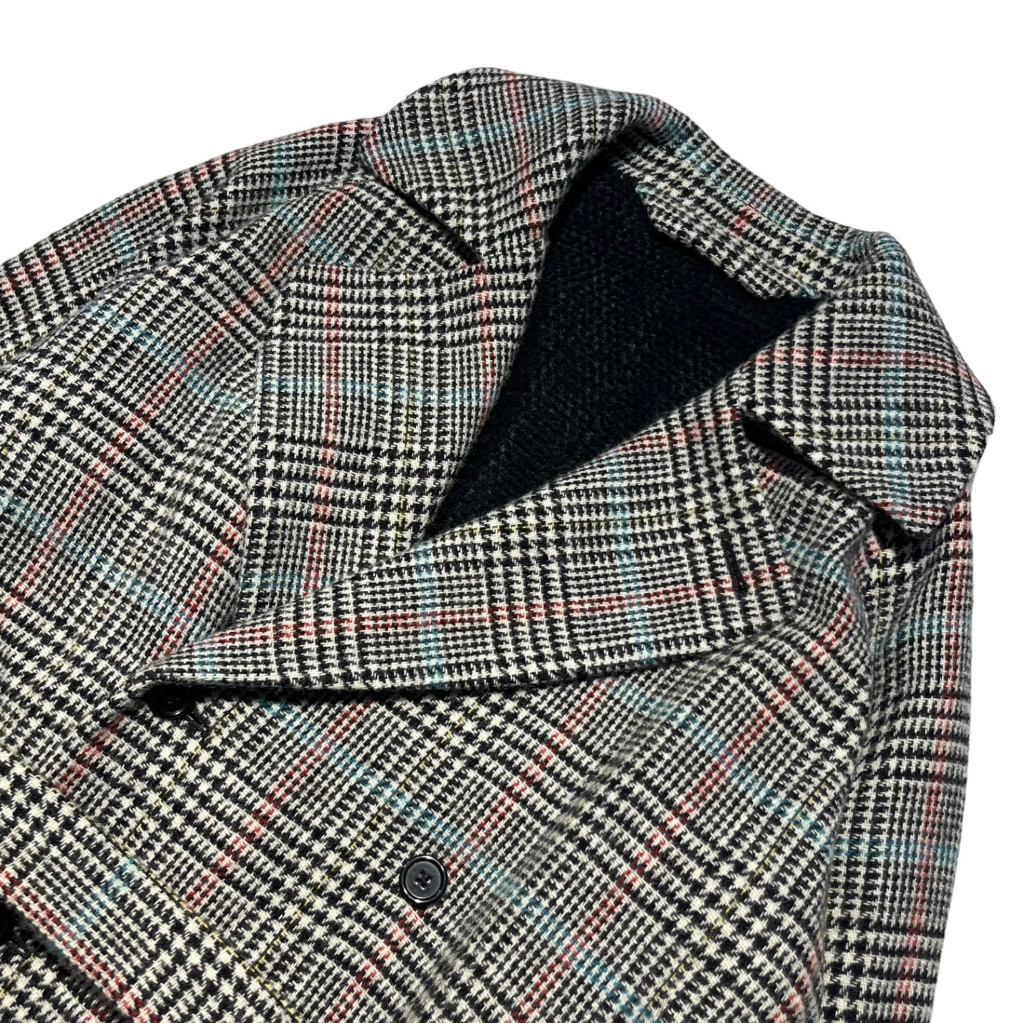 MARKAWARE(マーカウェア) Organic Suffolk tweed check trench coat オーガニックサフォーク ツイードチェック トレンチコート A19C-02CO01C 1(M~L程度) グレー×ブラック チェック