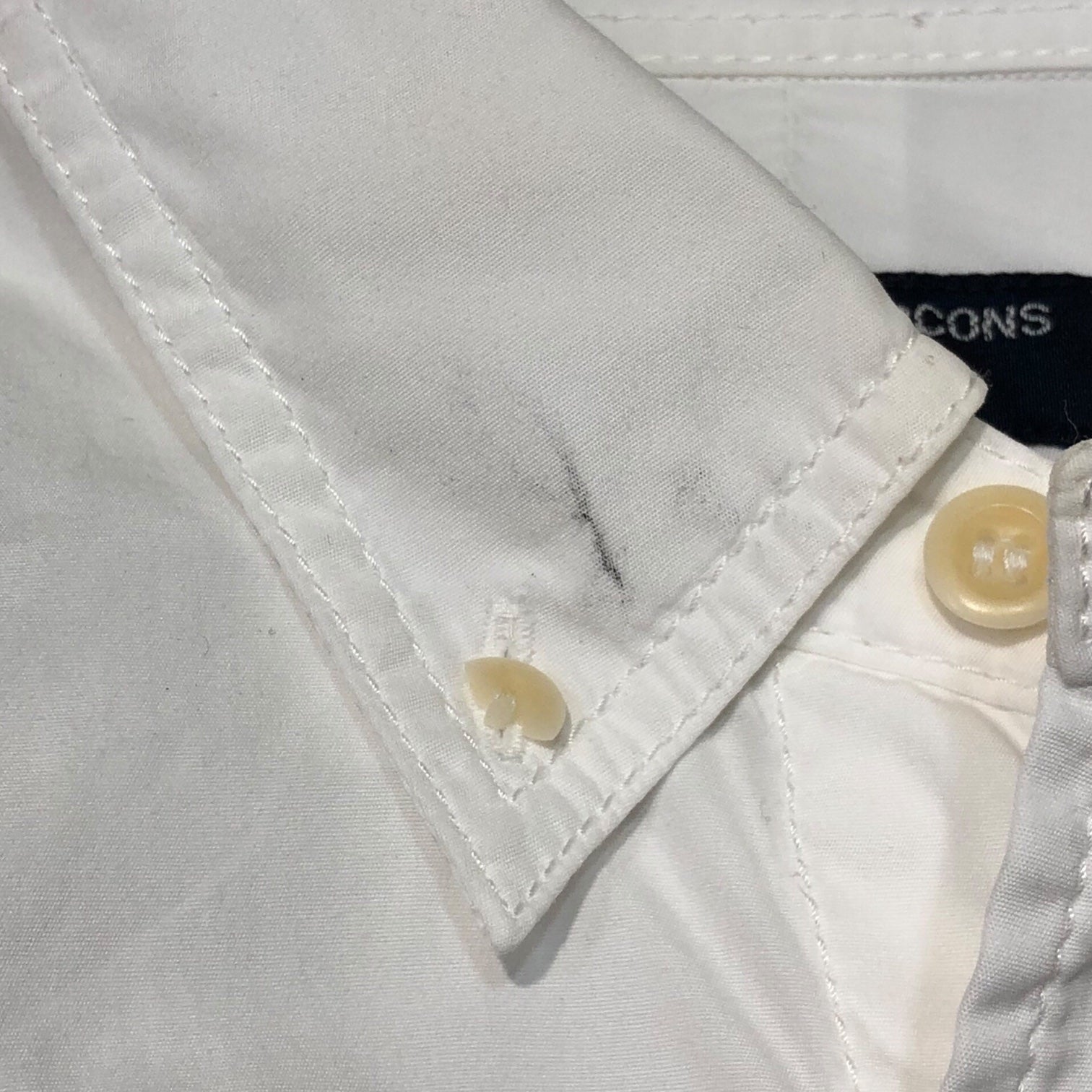 COMME des GARCONS HOMME(コムデギャルソンオム) button down shirt ボタンダウンシャツ M ホワイト