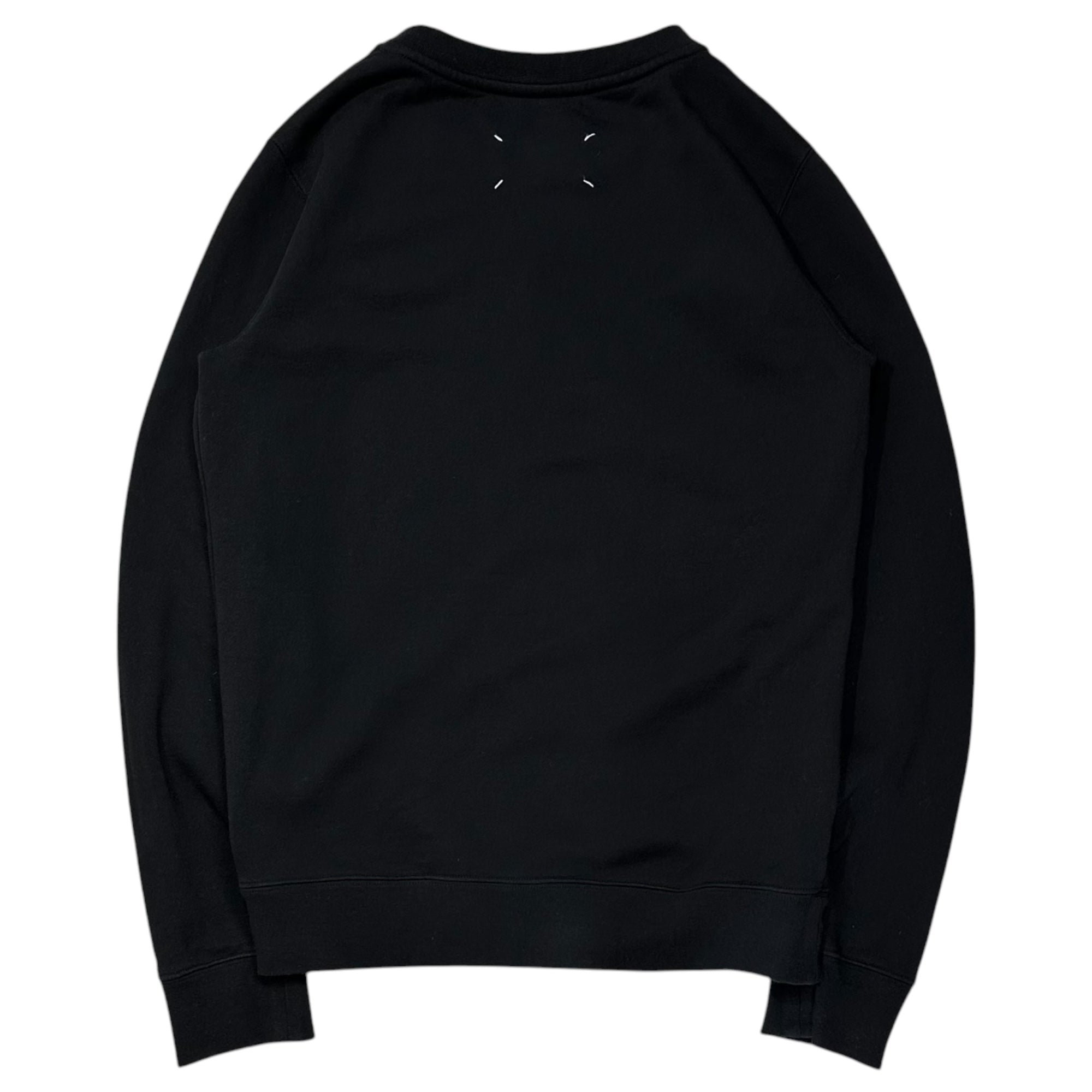 MAISON MARGIELA(メゾンマルジェラ) 22SS Classic Sweatshirt クルーネック スウェット S50GU0181 44 ブラック