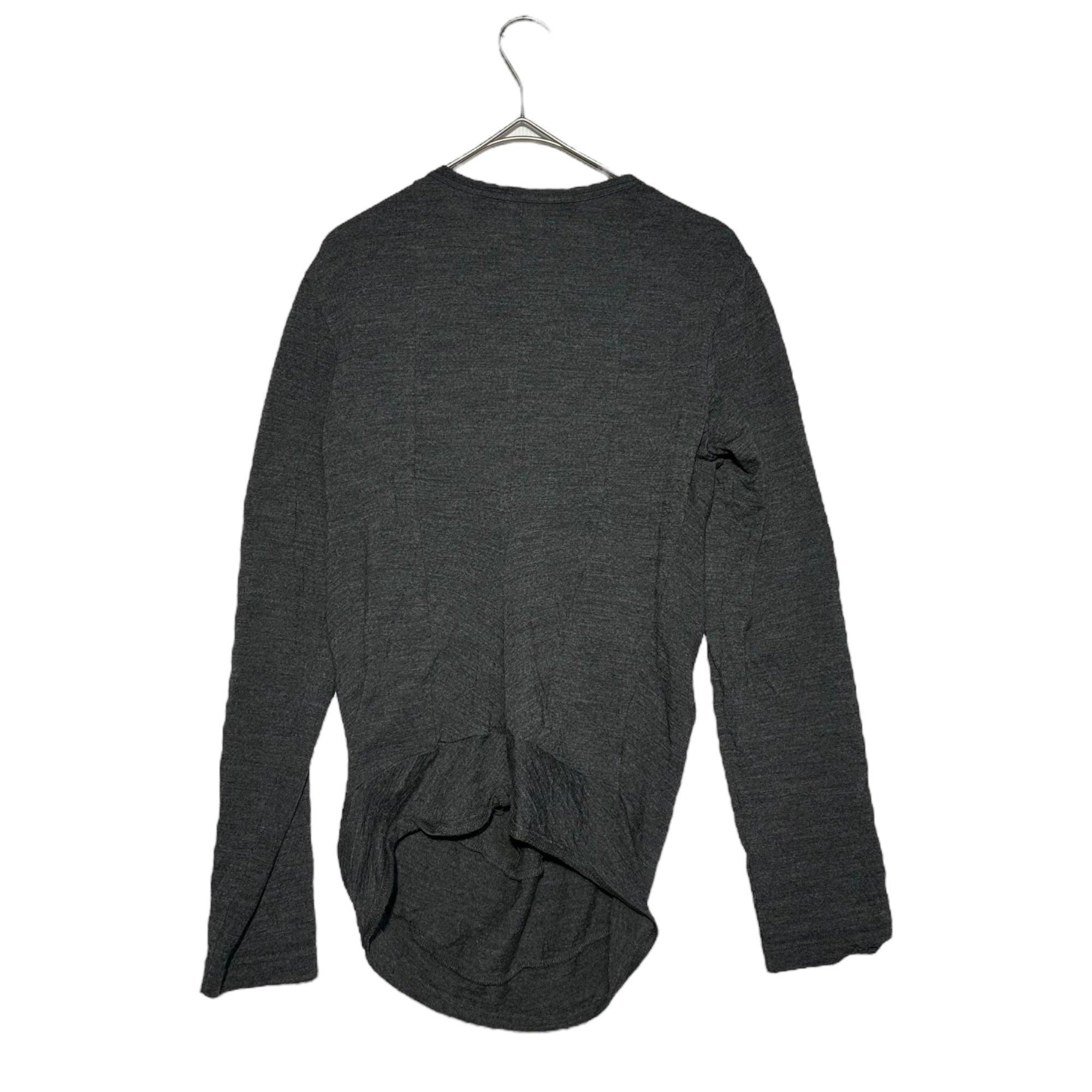 COMME des GARCONS JUNYA WATANABE(コムデギャルソンジュンヤワタナベ) 07SS deformed wool cardigan 変形 ウール カーディガン JS-T049 M グレー AD2006