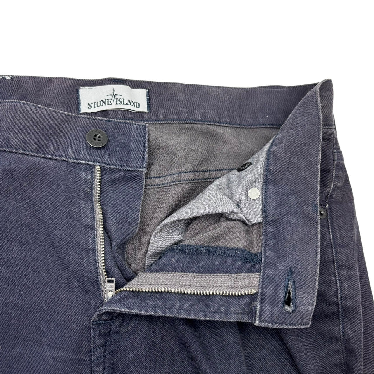 STONE ISLAND(ストーンアイランド) 14AW Hip Patch Slim Skinny Pants ヒップ パッチ スリム スキニー パンツ 6115J2Z14 W29 ネイビー