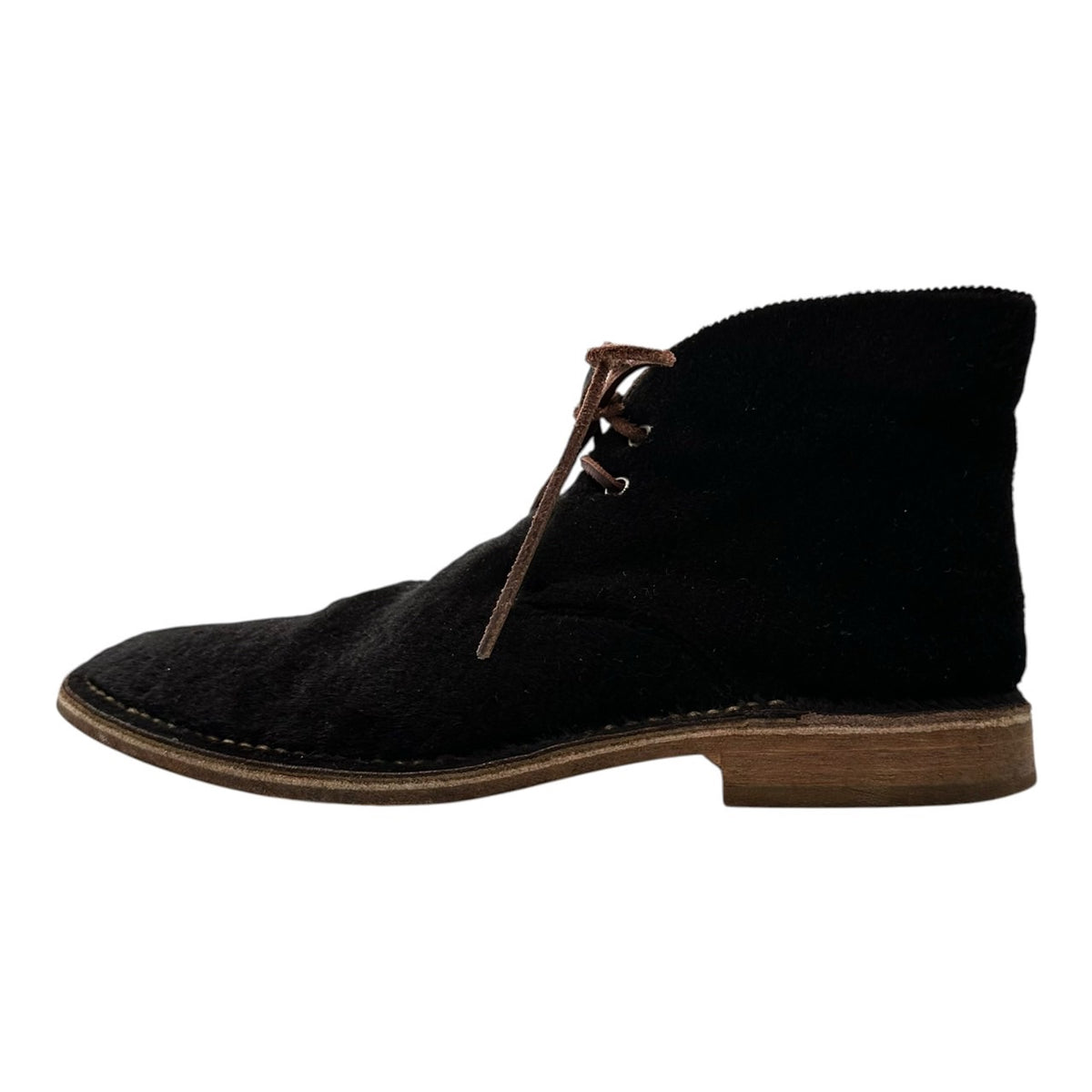 tricot COMME des GARCONS(トリココムデギャルソン) Lace-up chukka boots レースアップ チャッカブーツ 24.5cm ダークブラウン