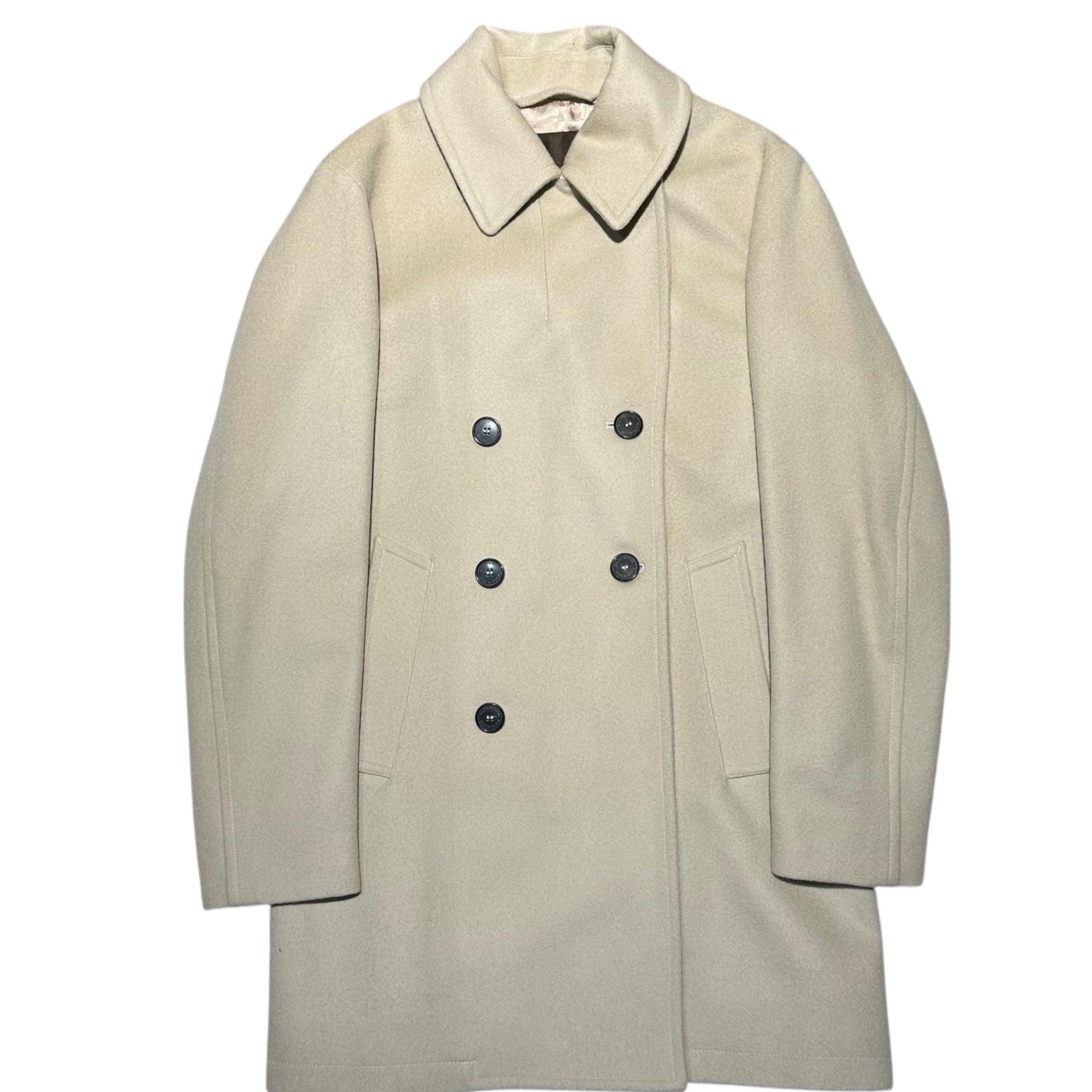 MACKINTOSH(マッキントッシュ) Melton Double Half Coat メルトン ダブル ハーフ コート 38(M程度) アイボリー