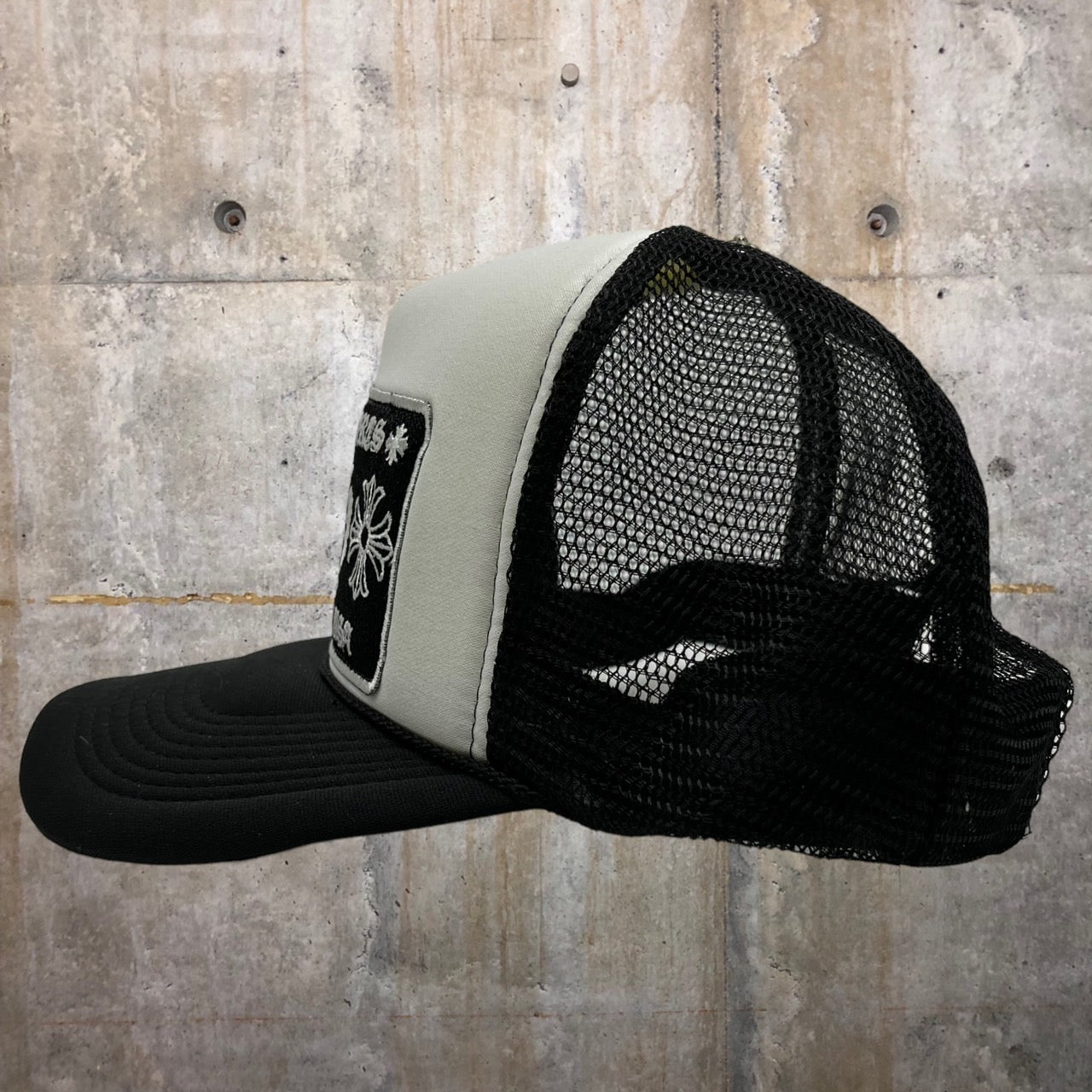 CHROME HEARTS(クロムハーツ) TRUCKER FUCK CAP/クロスボール トラッカーキャップ/帽子 ブラック