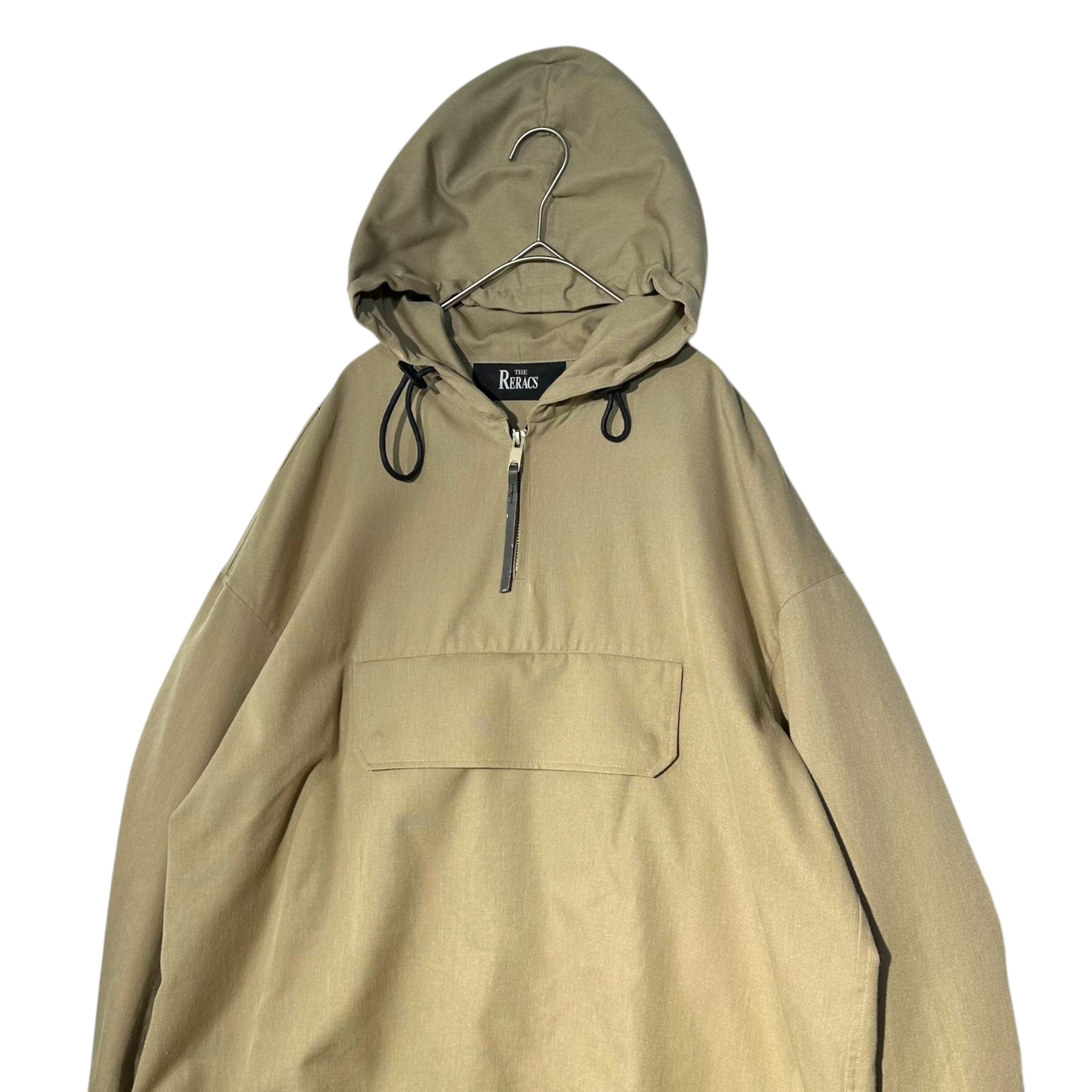 THE RERACS(ザリラクス) 20SS Anorak Hoodie Jacket アノラック フーディ ジャケット 20SS-REBL-200-J 46(S) ベージュ