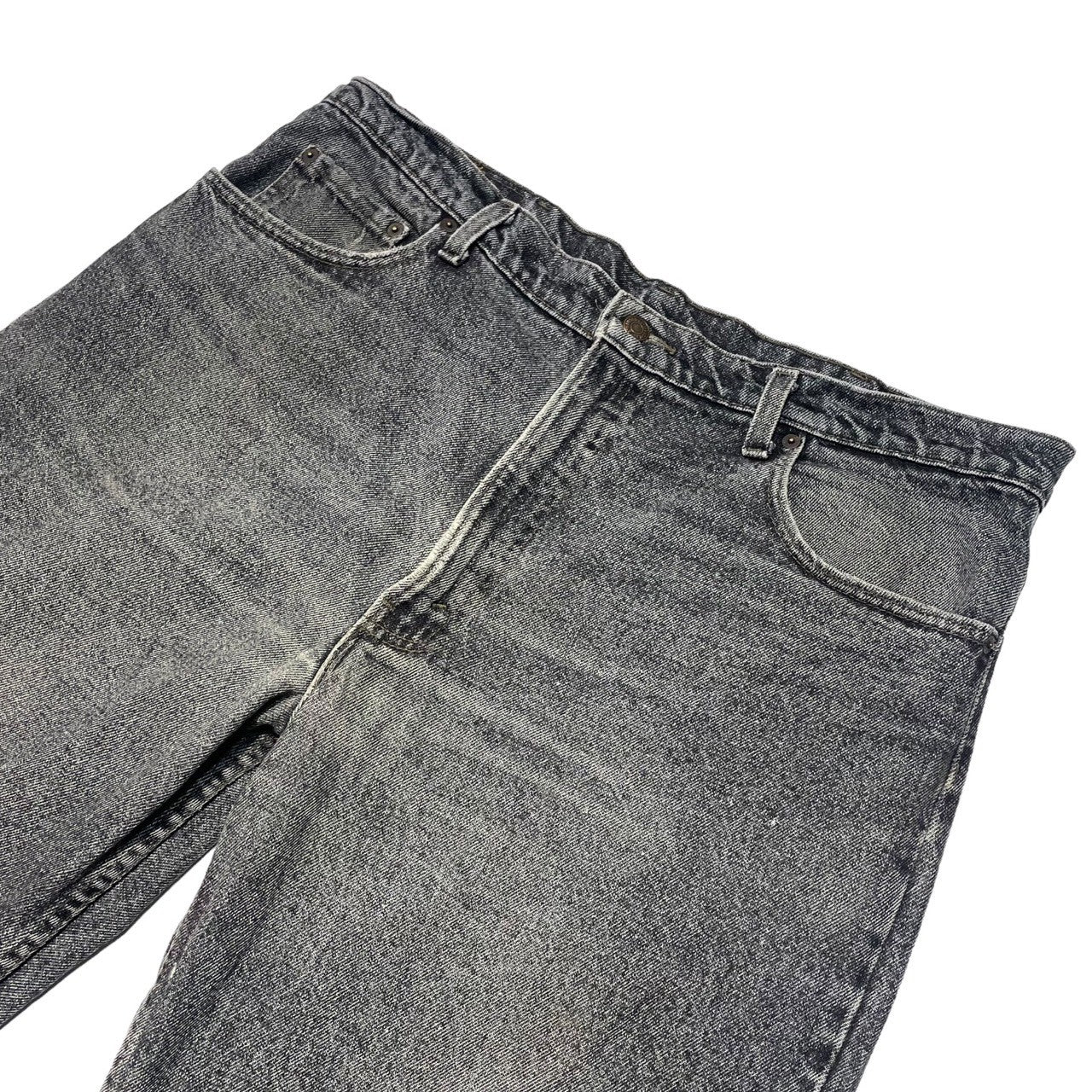 Levi's(リーバイス) 90's 550 black denim pants ブラック デニム パンツ 550-4858 W40/L30 ブラック 先染め 1991年2月製造 90年代 ヴィンテージ USA製