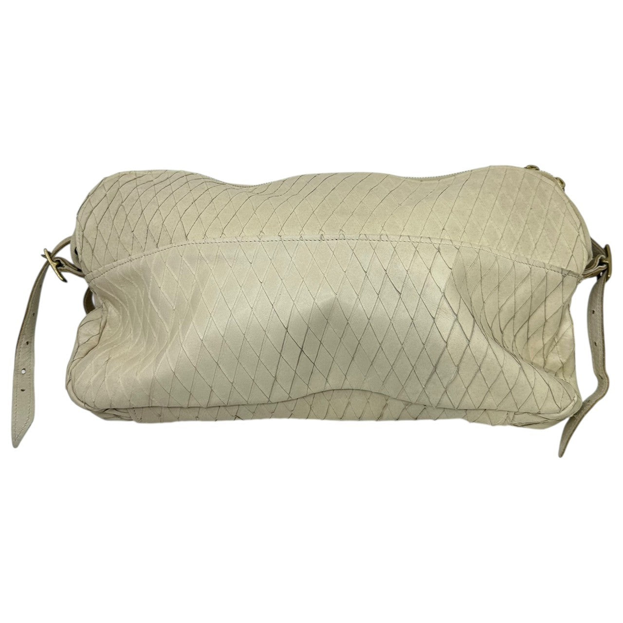 JAS-M.B.(ジャスエムビー) One Shoulder Leather Bag ワン ショルダー レザー バッグ イングランド製 アイボリー