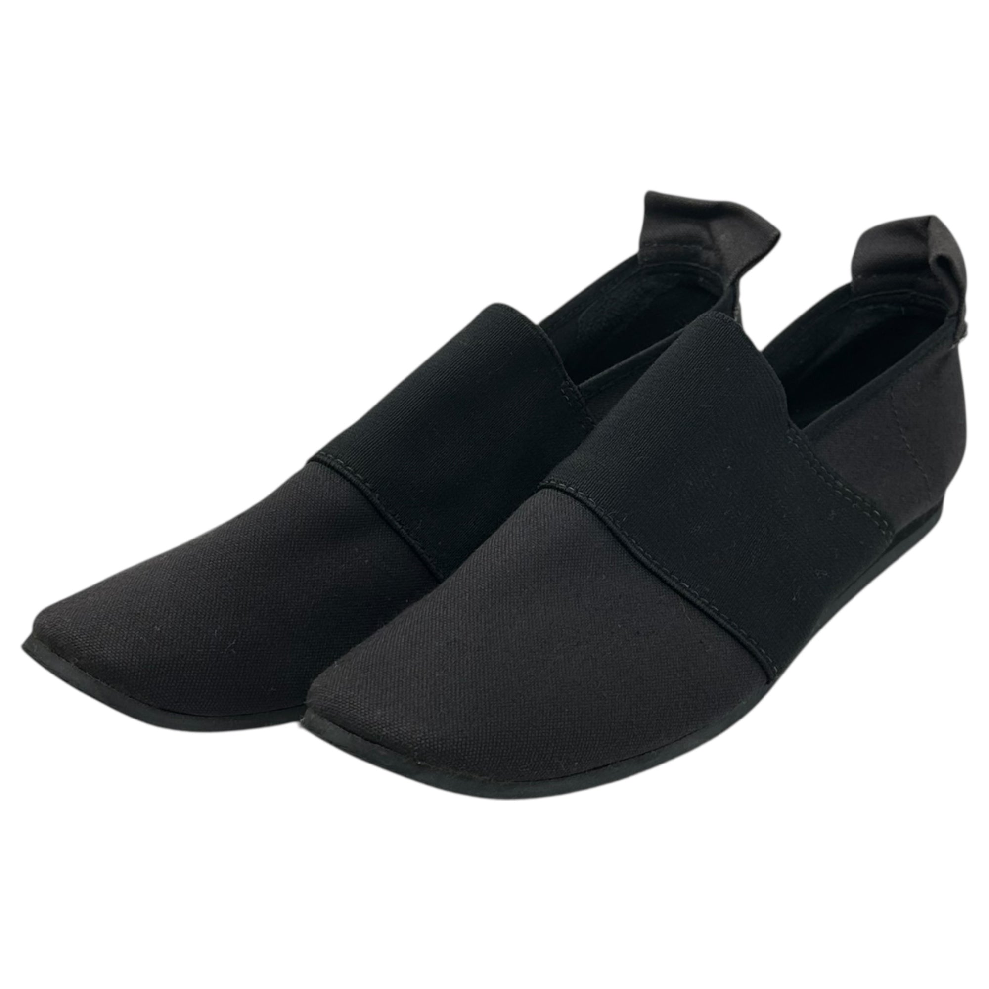 Y's(ワイズ) 90's Center Gore Canvas Slip-On センターゴア キャンバス スリッポン S(22.5cm程度) ブラック 90年代 ヴィンテージ アーカイブ シューズ スニーカー