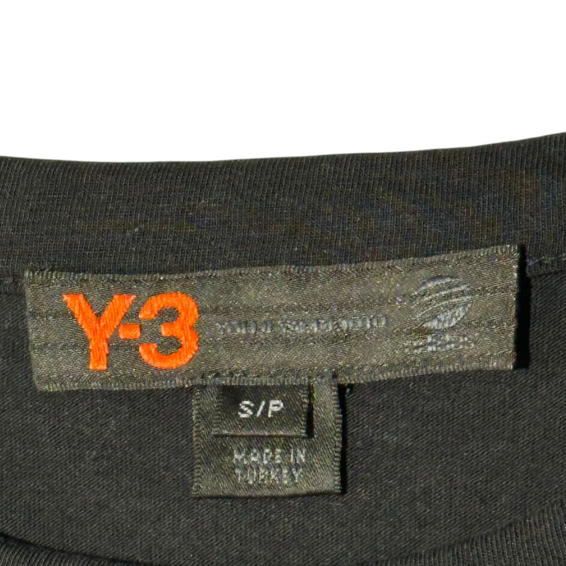 Y-3 Sleeve 3-line crew neck T-shirt 袖 3ライン クルーネック Tシャツ A2A001 S ブラック