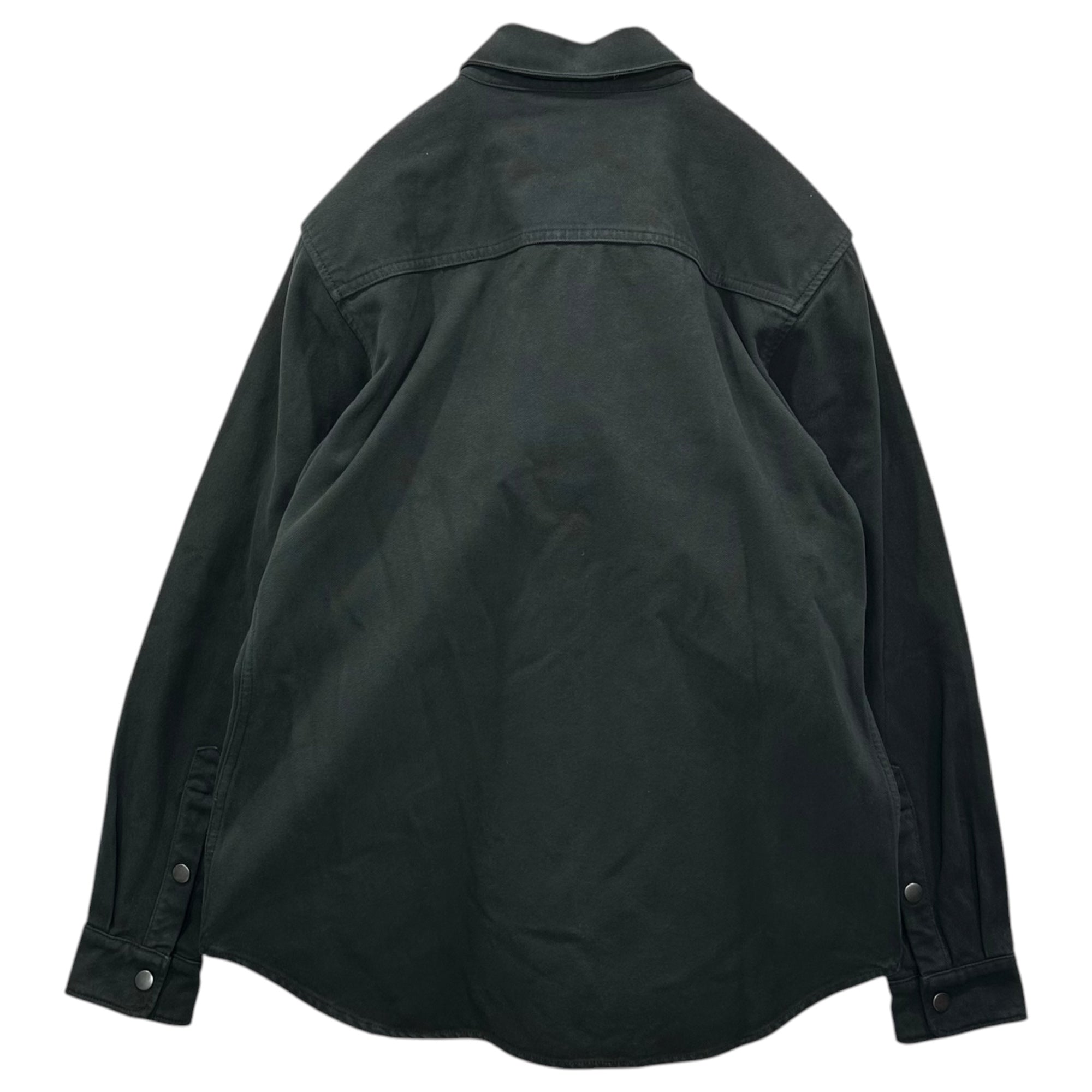 MARTIN ROSE(マーティンローズ) 24AW BUMBAG SHIRT ブンバグ シャツ 484WP22414 XS ダークグリーン