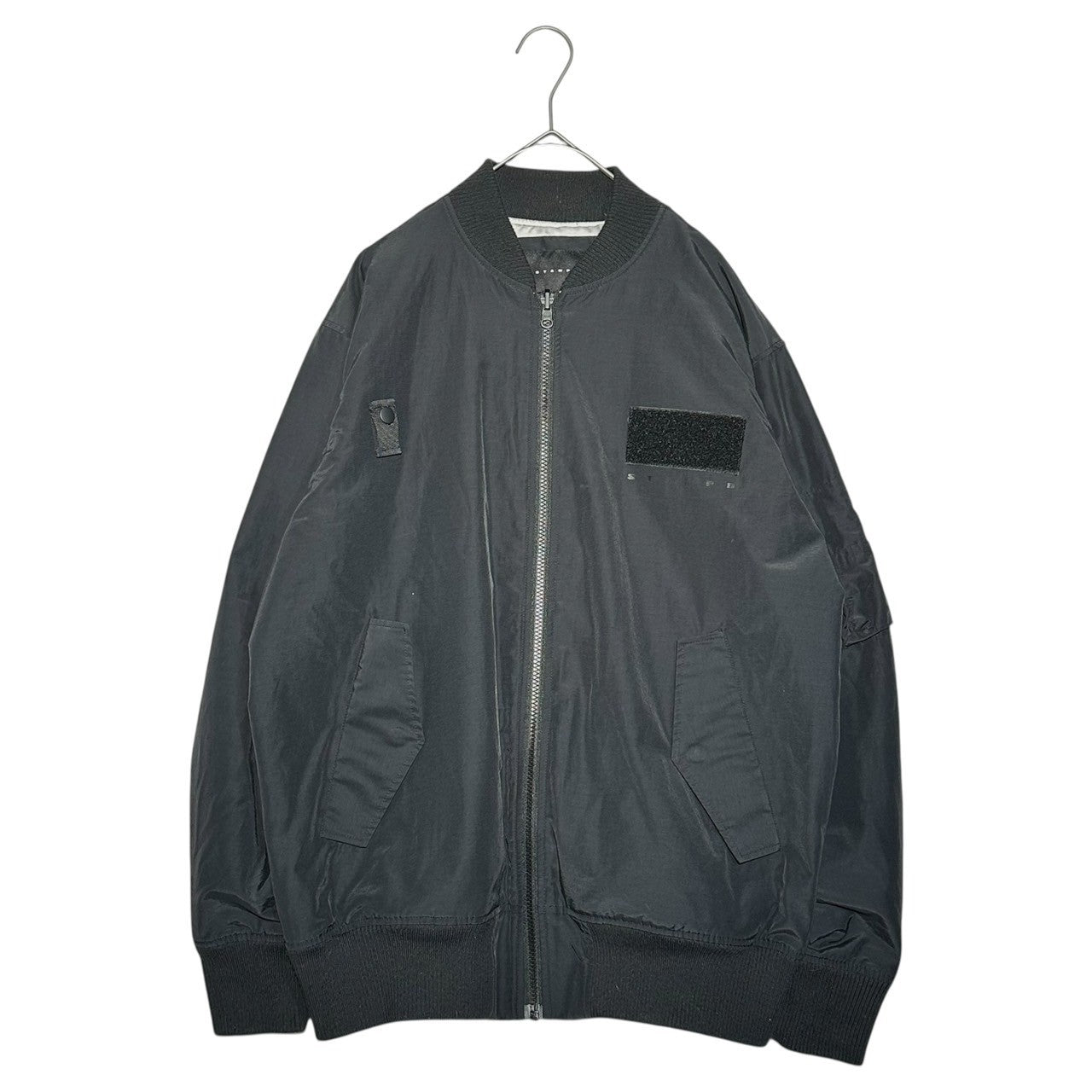 STAMPD(スタンプド) Long Tight MA-1 Bomber Jacket ロング タイト MA-1 ボンバー ジャケット M ブラック