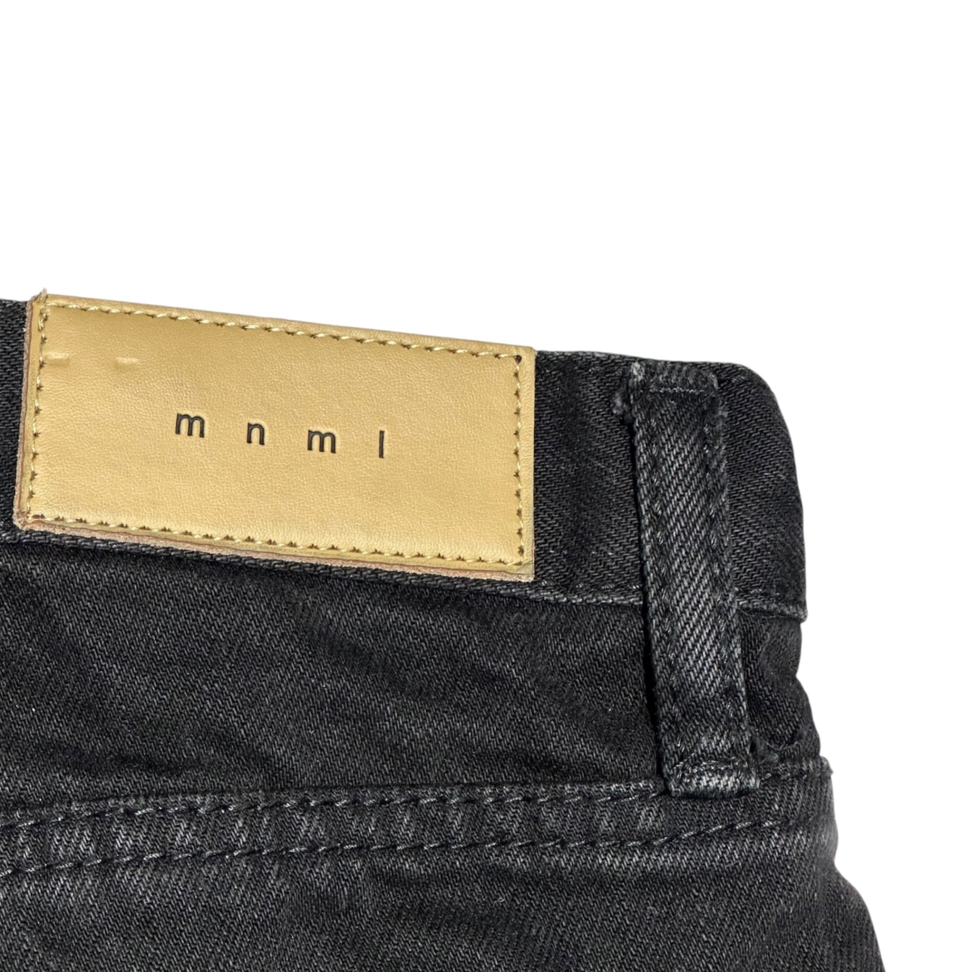 mnml(ミニマル) Damaged Skinny Pants ダメージ加工 スキニー パンツ 29 ブラック