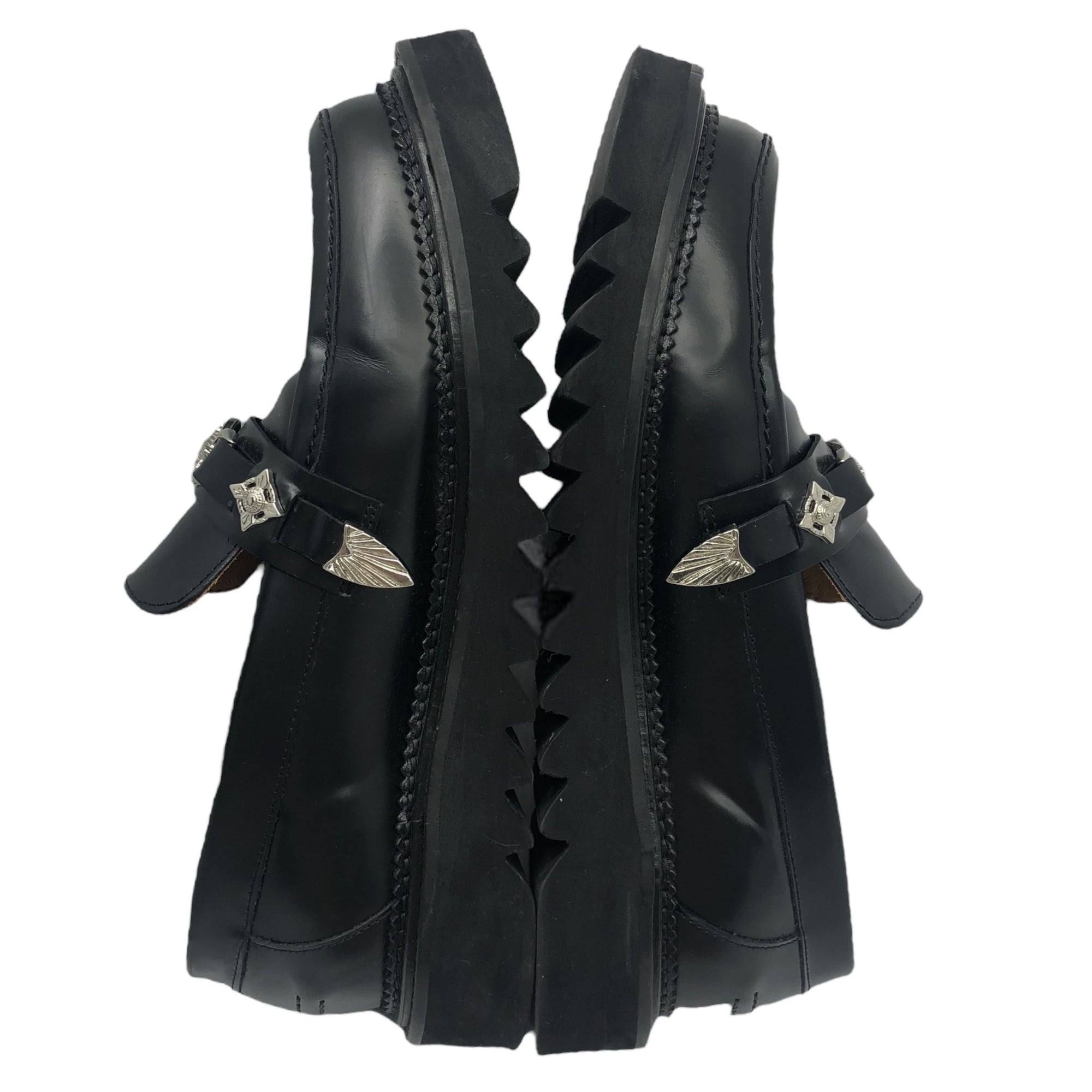 TOGA VIRILIS(トーガビリリース) LOAFER BLACK POLIDO ローファー AJ1253 43(28cm程度) ブラック レザー シューズ