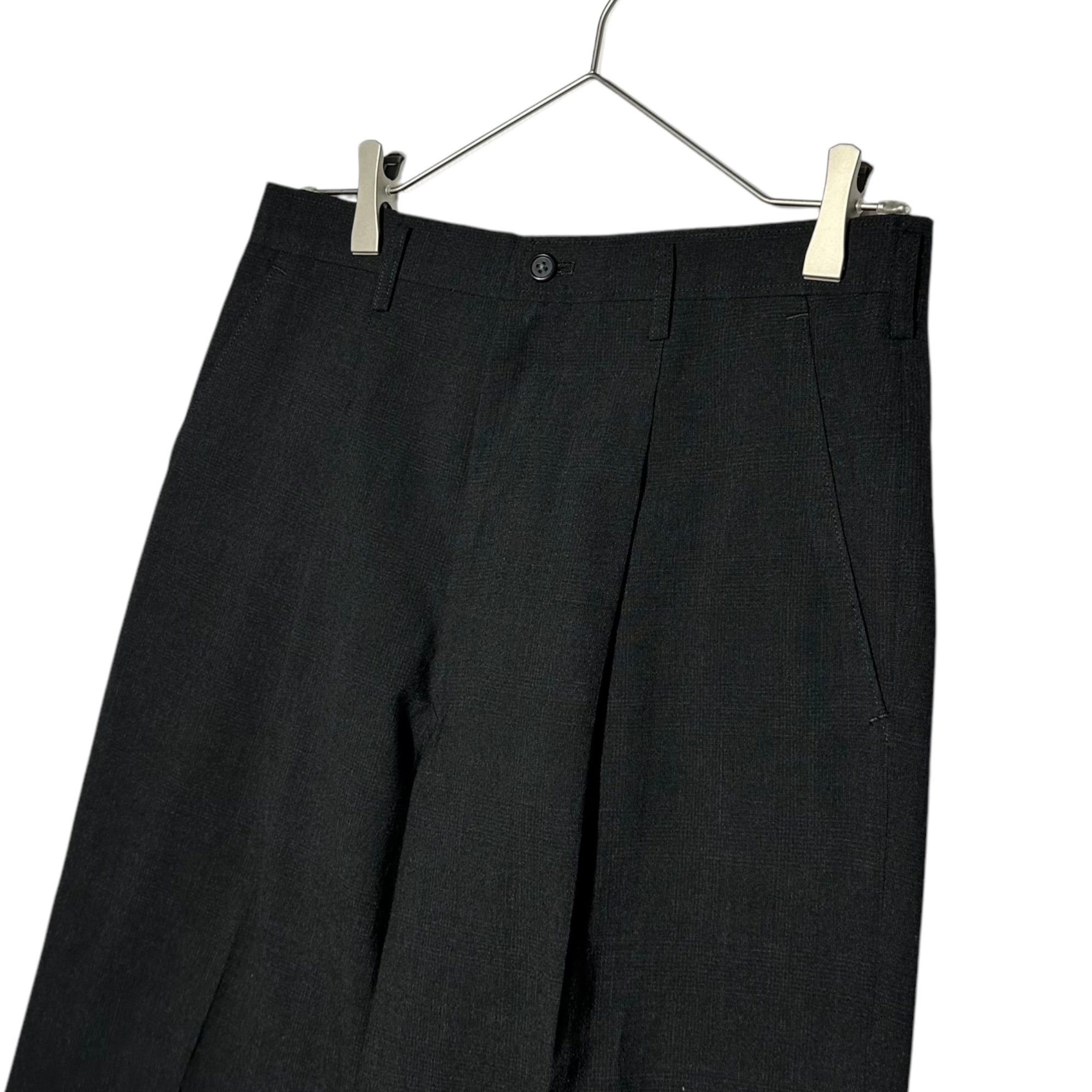 Y's for men(ワイズフォーメン) 80's 2B SET UP JACKET PANTS 80年代 2ボタン セットアップ ジャケット パンツ スーツ M ブラック