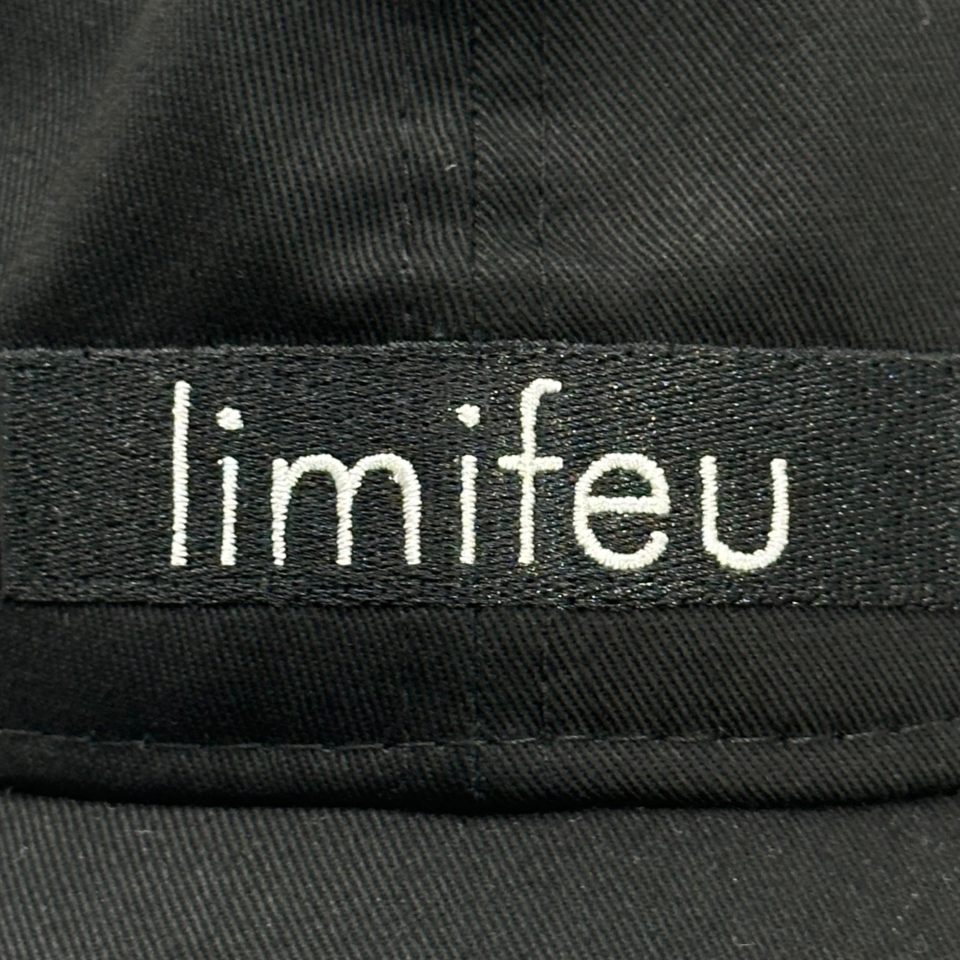 LIMI feu New Era(リミフゥ × ニューエラ) 19AW 9TWENTY Brand Logo 6 Panel Cap ブランド ロゴ 6パネル キャップ 名作コラボ 稀少品 ブラック×ホワイト