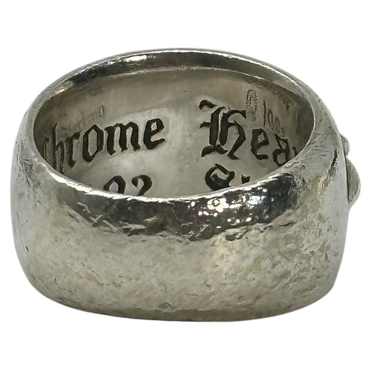 CHROME HEARTS(クロムハーツ) FLRL CRS フローラル クロス リング 13号 シルバー シルバー925