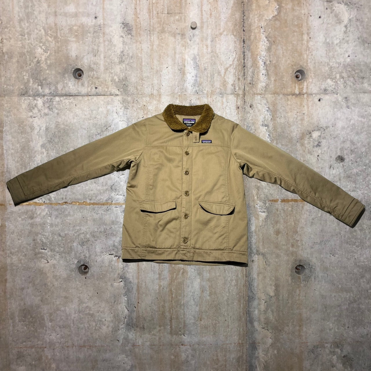 Patagonia(パタゴニア) 21AW Maple Grove Deck Jacket/メープル・グローブ・デック・ジャケット/裏ボアジャケット 26996 F21 M カーキ(ベージュ)