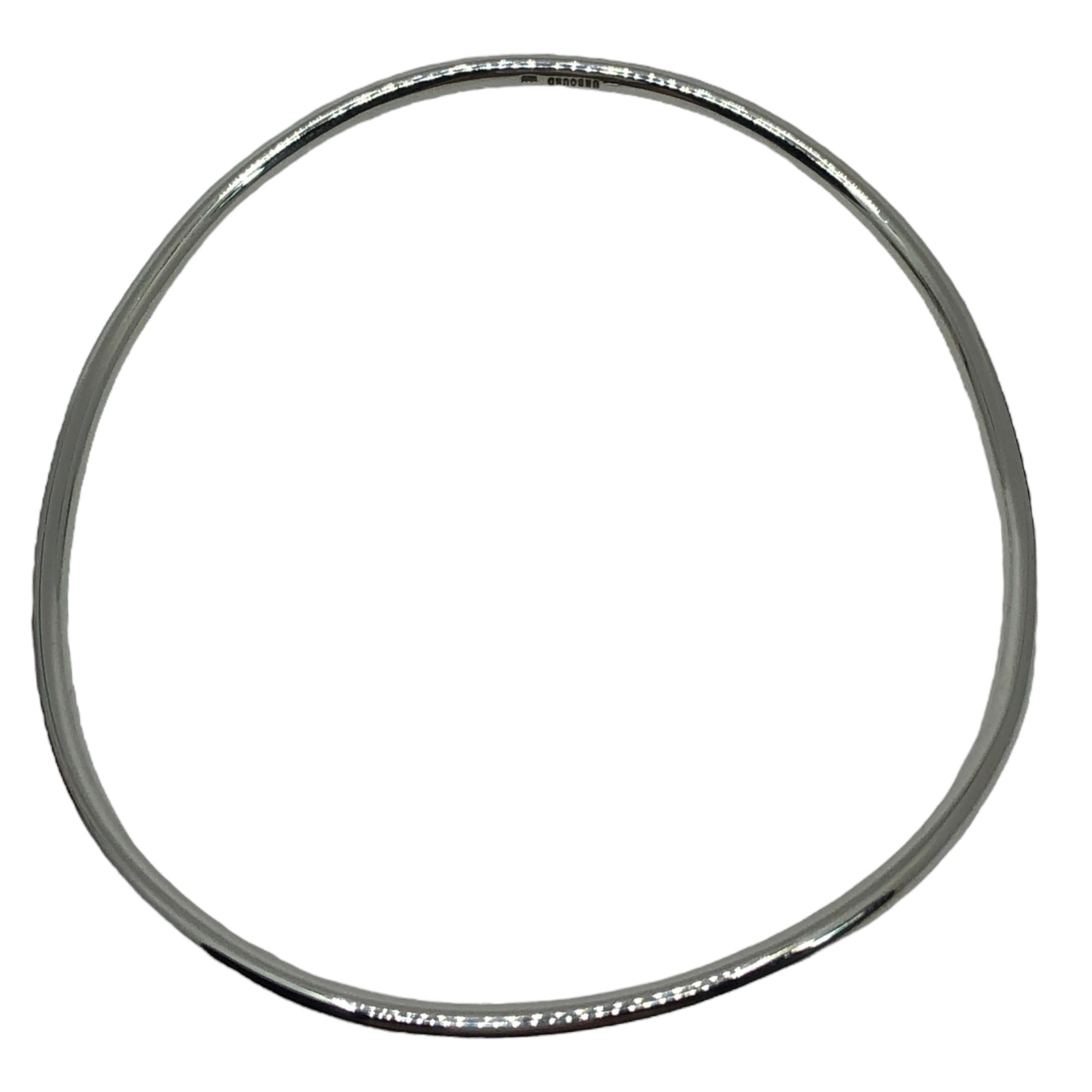 DAN TOMIMATSU(ダントミマツ) RUBBER BAND BRACELET ラバーバンドブレスレット silver 925 シルバー 箱付 UNBOUND