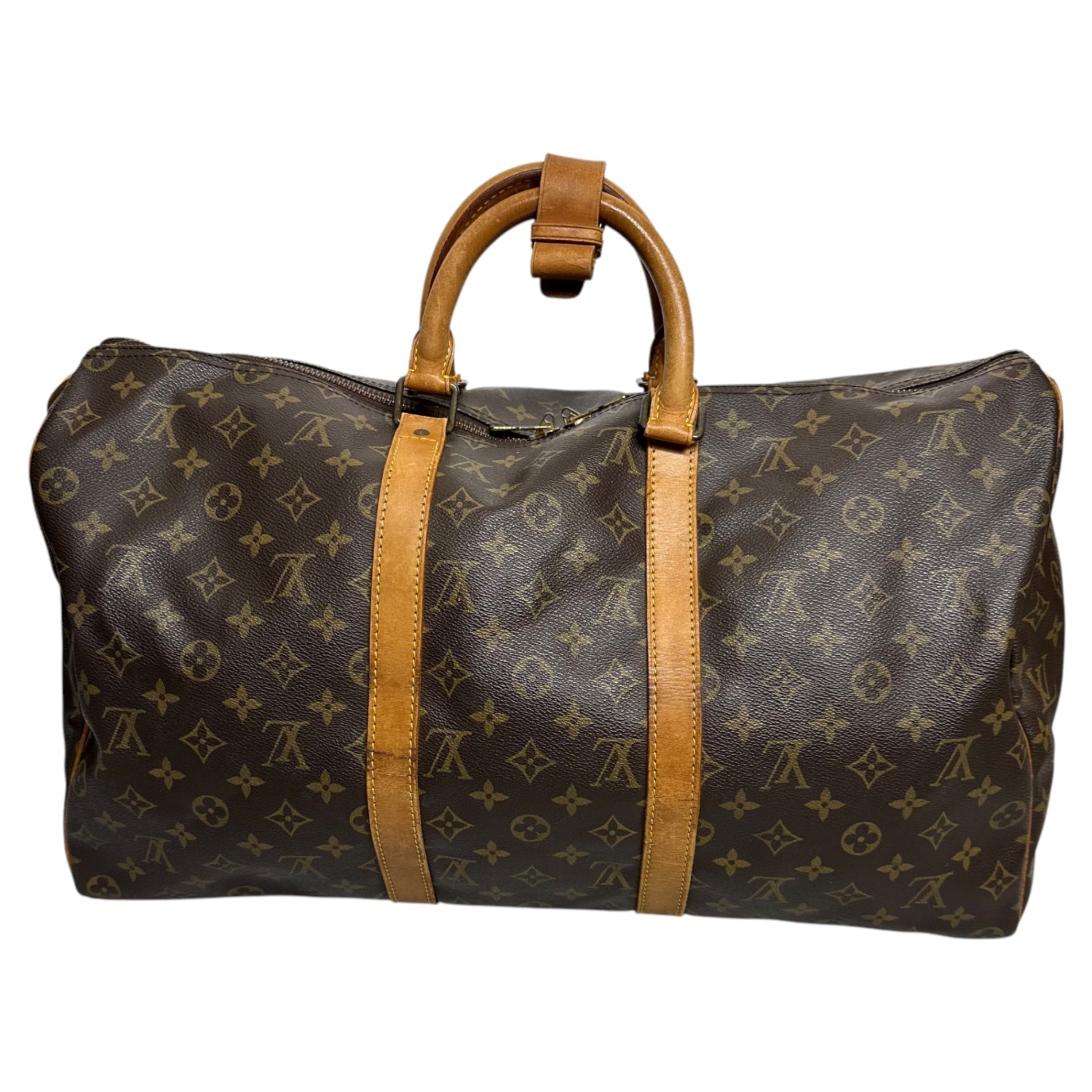 LOUIS VUITTON(ルイヴィトン) 80's keepall 50 monogram キーポル 50 モノグラム M41426 ブラウン VI874 ヴィンテージ 80年代 ボストン バッグ 旅行