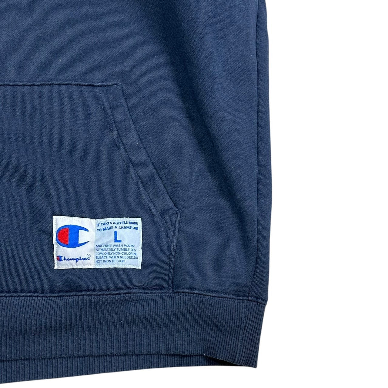 Champion(チャンピオン) SUPER FLEECE PULL OVER SWEAT HOODIE スーパーフリース プルオーバー スウェット パーカー C3-W127 L ネイビー 裏起毛