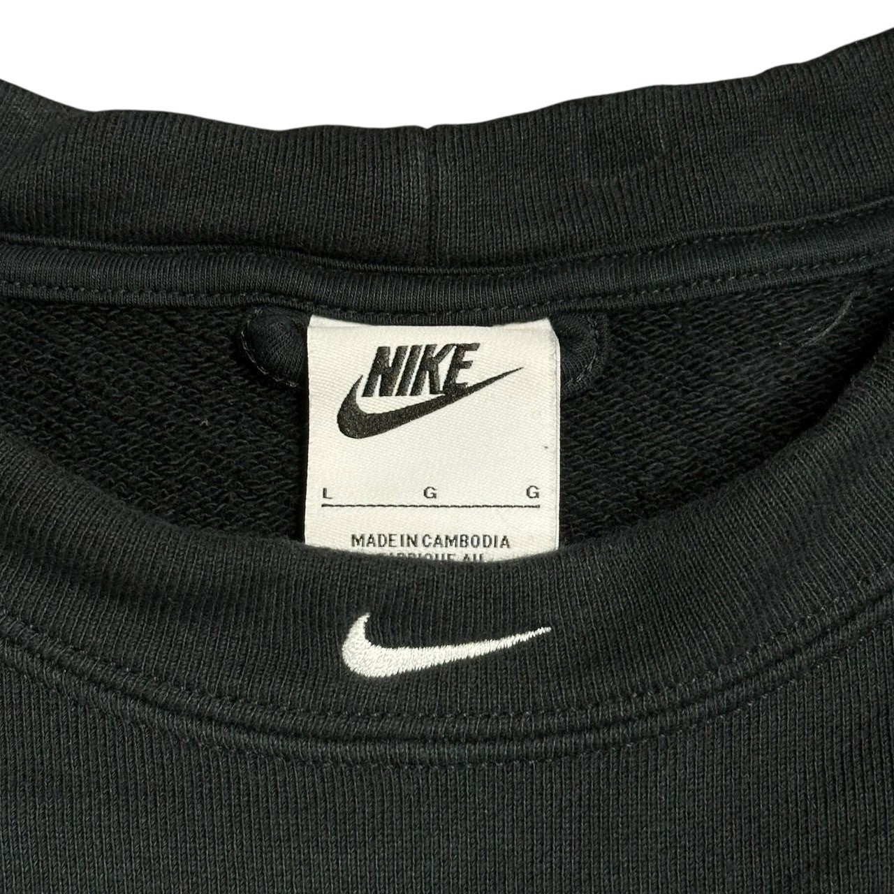 NIKE(ナイキ) AS M NSW CIRCA FT SS TOP 半袖 スウェット Tシャツ DX0188-010 L ブラック