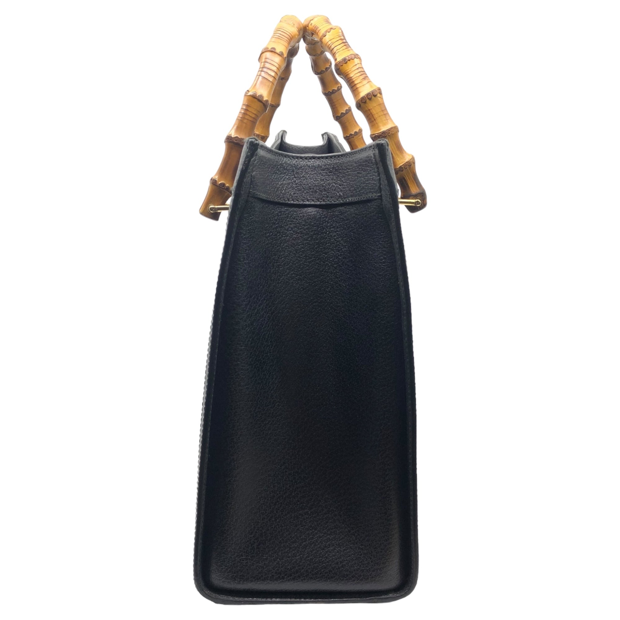 GUCCI(グッチ) OLD BOX type bamboo handbag オールド ボックスタイプ バンブー ハンド バッグ 鞄 レザー トート 002・0260 200110 グレー