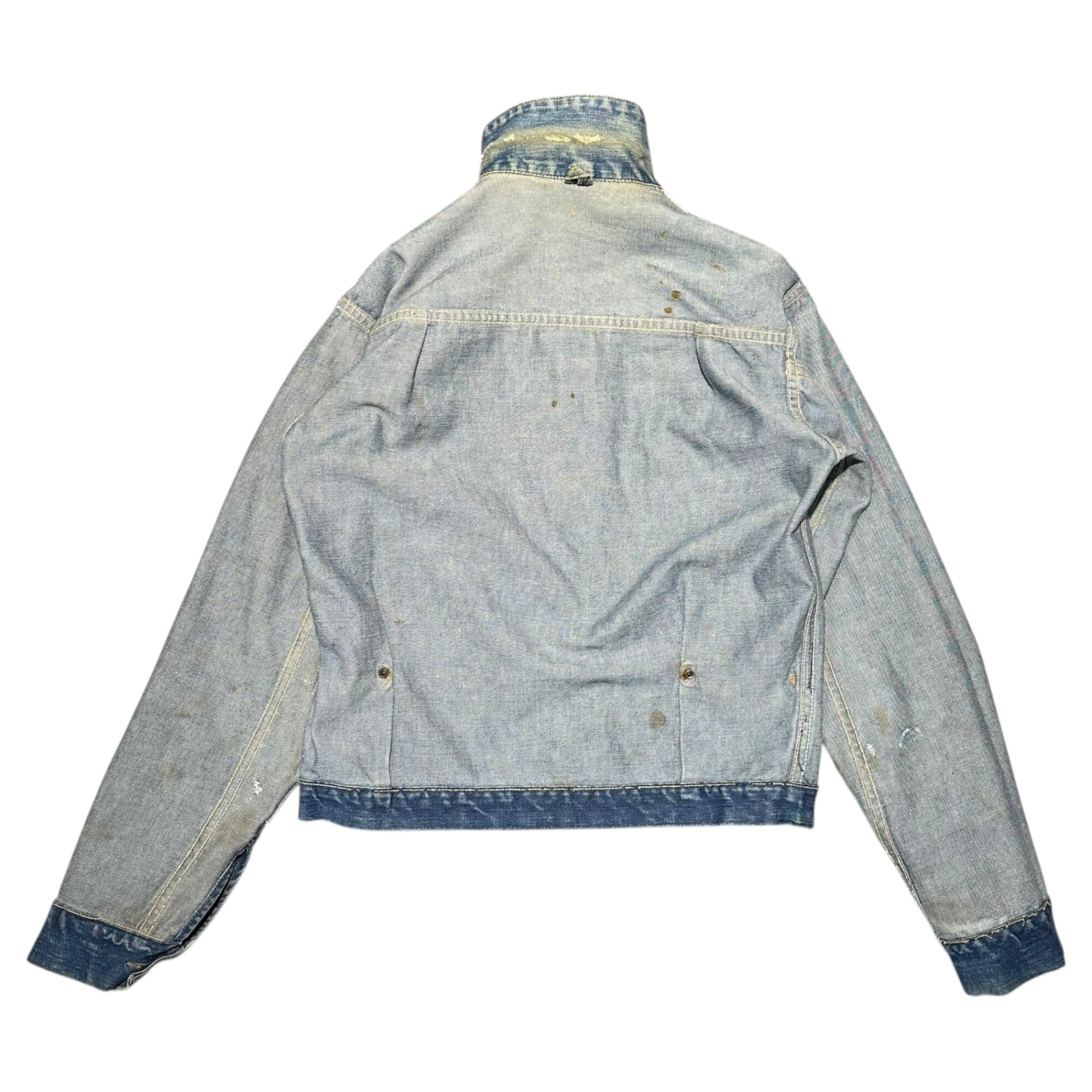 VINTAGE(ヴィンテージ) 50's CORRAL TYPE 2 TRACKER DENIM JACKET トラッカー デニム ジャケット 表記無(ML程度) インディゴ 推定50年代 セカンド 2nd