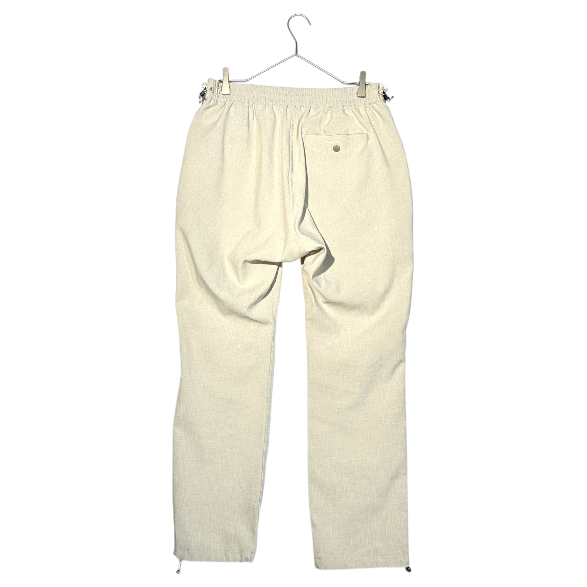 nonnative(ノンネイティブ) 24SS HIKER EASY PANTS POLY SHANTUNG ハイカー イージー パンツ ポリ NN-P4432 2(M程度) アイボリー 参考定価35,800円+税