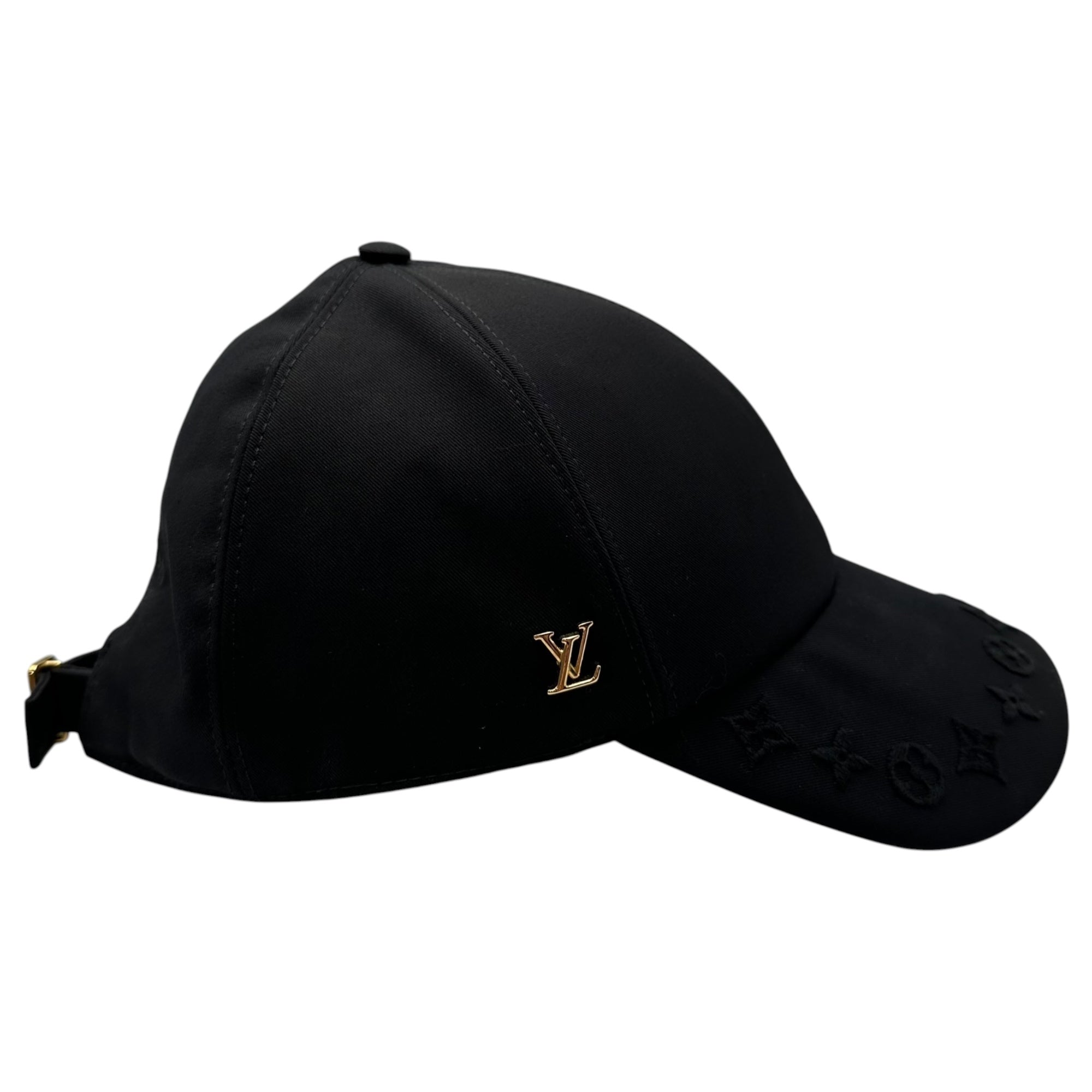 LOUIS VUITTON(ルイヴィトン) Cap LV Fiigramme キャップ LV フィリグラム モノグラム M7293L ブラック AL1254 LVジャパンタグ