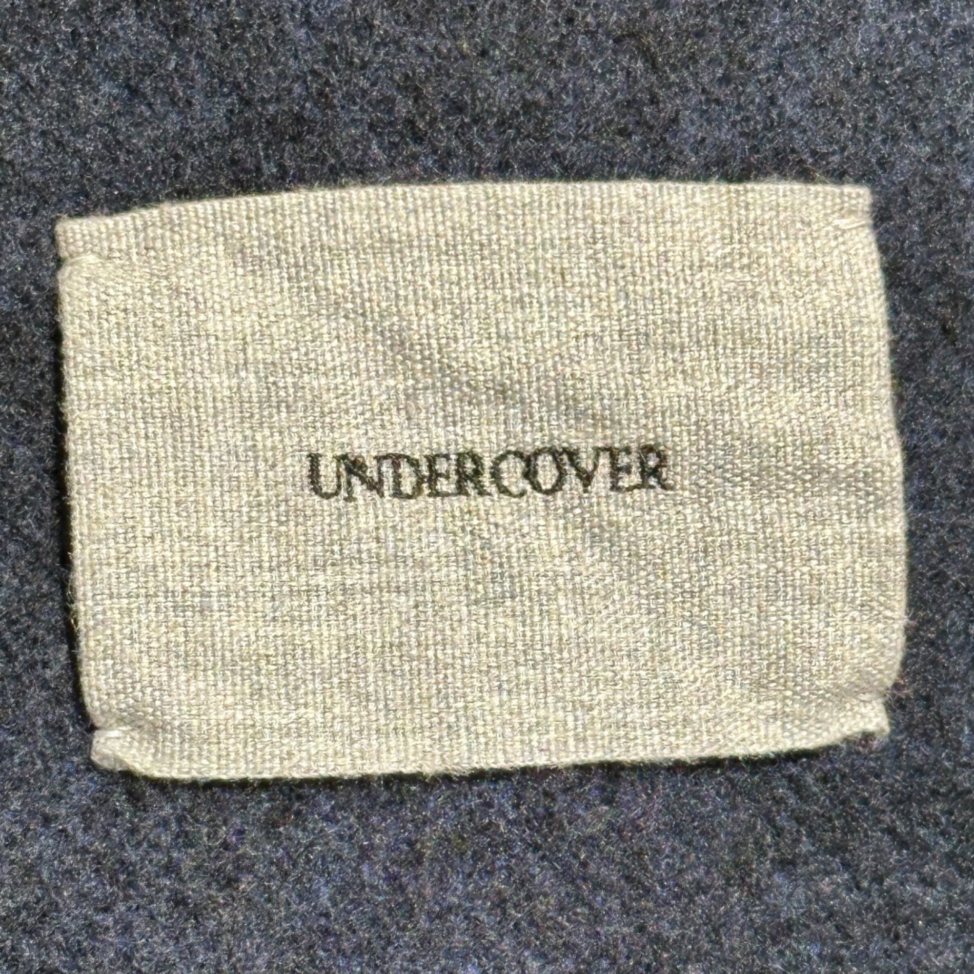 UNDERCOVER(アンダーカバー) 16AW Inside-Out Wool River Chester Coat インサイドアウト ウール リバー チェスター コート UC9302 3 ブラック