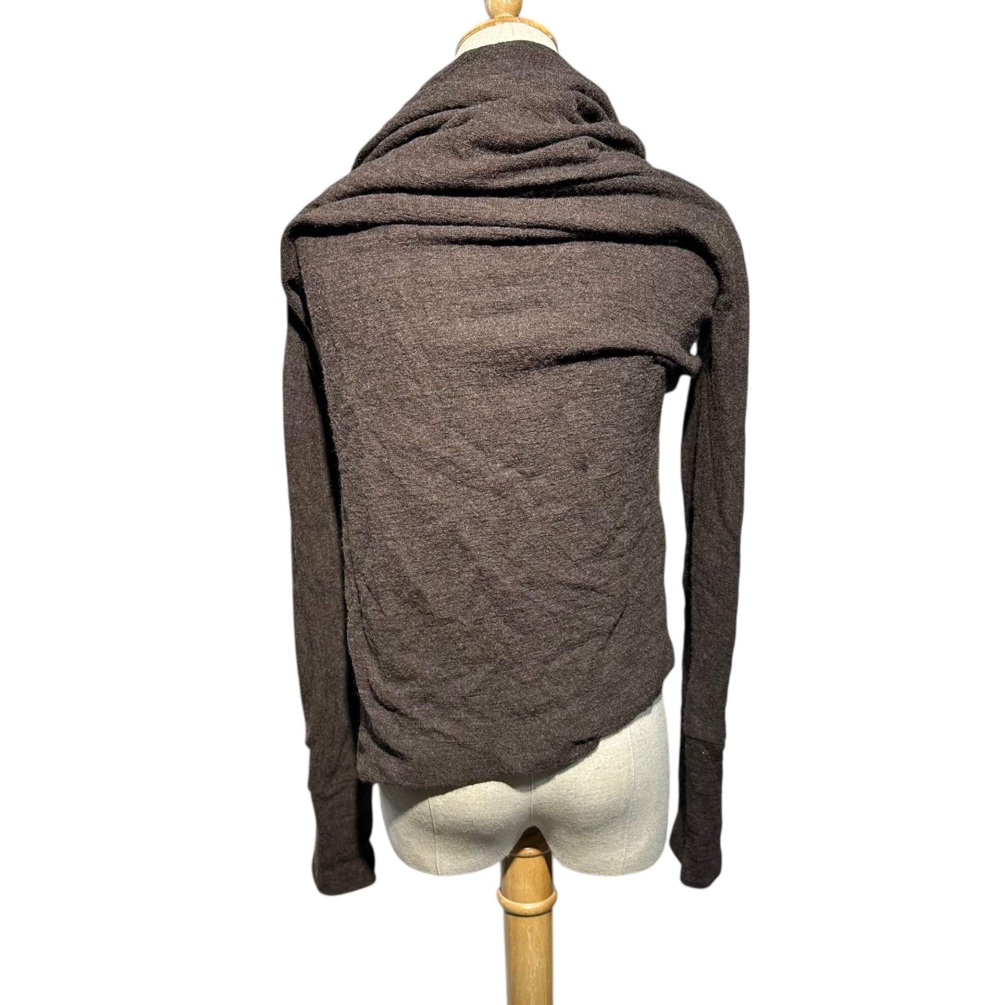 Y's(ワイズ) Distorted Wool Knit Cardigan 変形 ウール ニット カーディガン YX-T32-843 3 ブラウン ジャケット