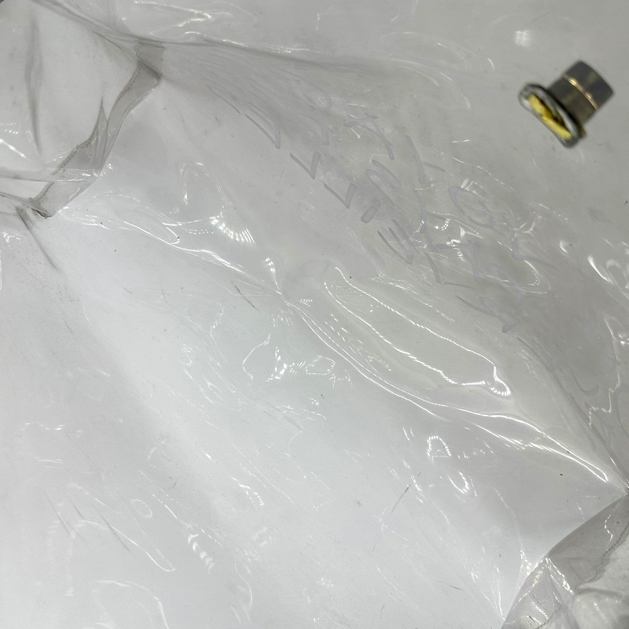 HERMES(エルメス) 1997 PVC Kelly ”不思議の国、エルメスへの旅”展限定 クリア ケリー バッグ クリア ハンド ビニール