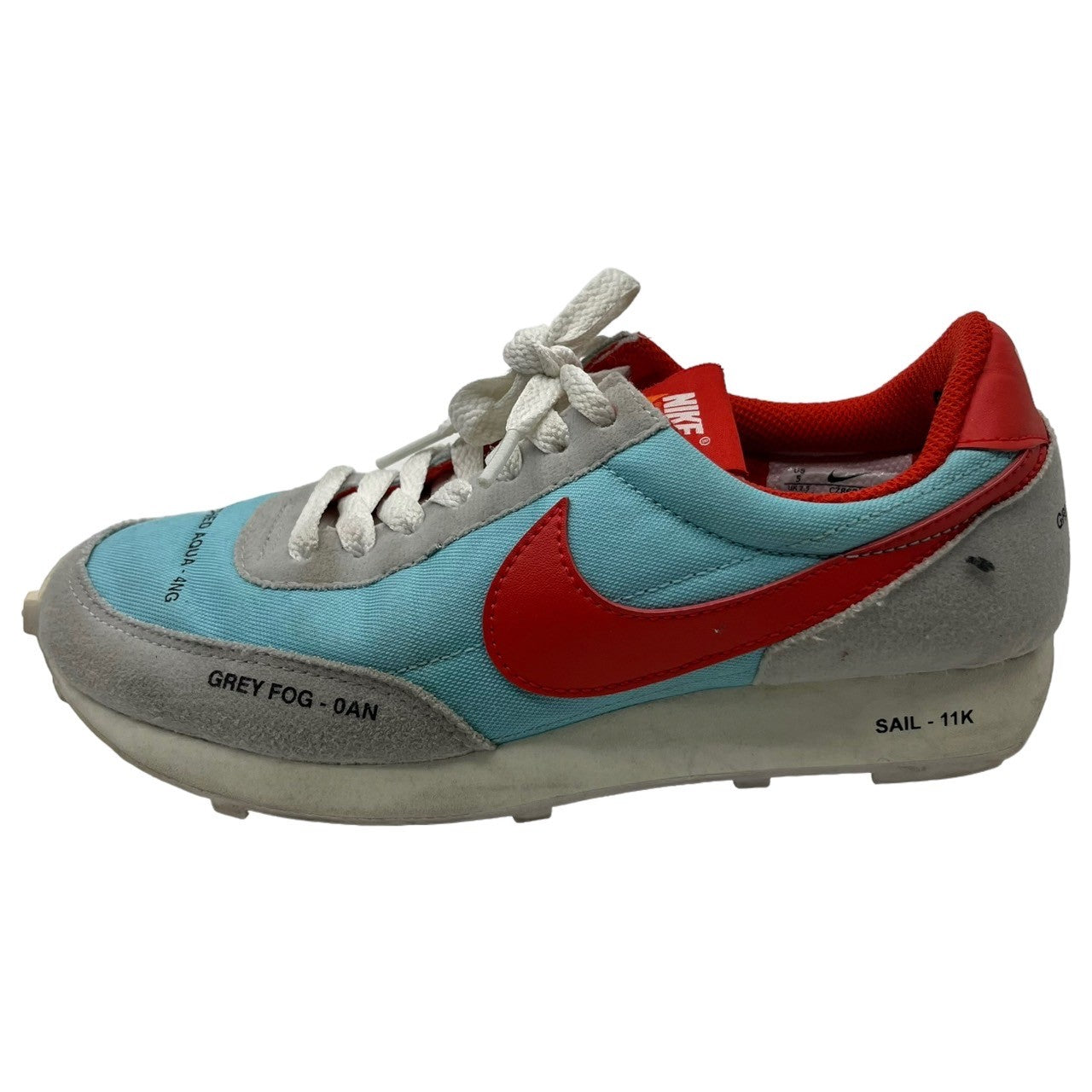 NIKE(ナイキ) Women's Daybreak "Aqua/Chile Red" デイブレイク CZ8699-460 22cm ブルー×レッド ローカット スニーカー