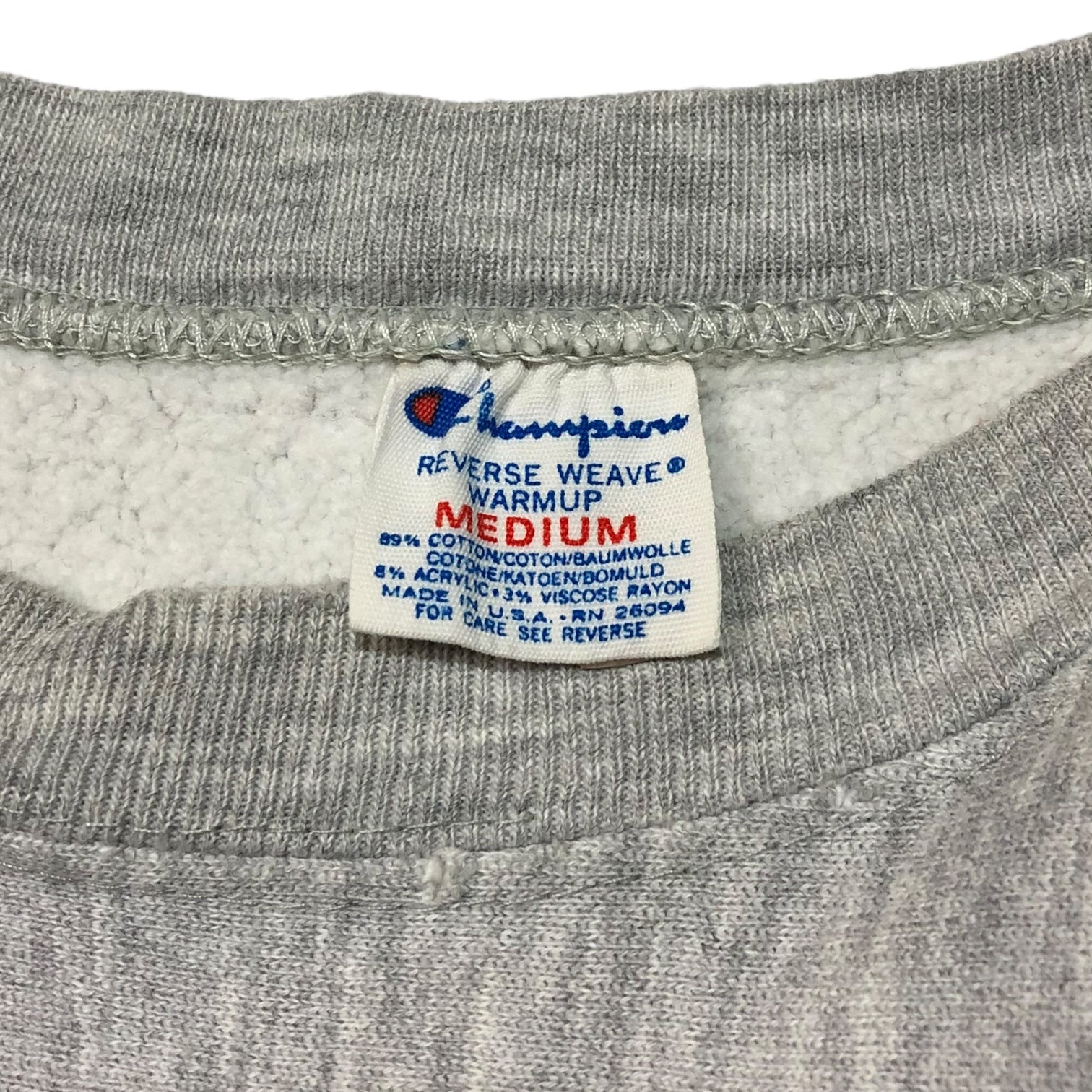 Champion(チャンピオン) 80's "NBA MINNESOTA TIMBERWOLVES" REVERSE WEAVE リバースウィーブ スウェット M ライトグレー 80年代 トリコタグ USA製 バスケットボール