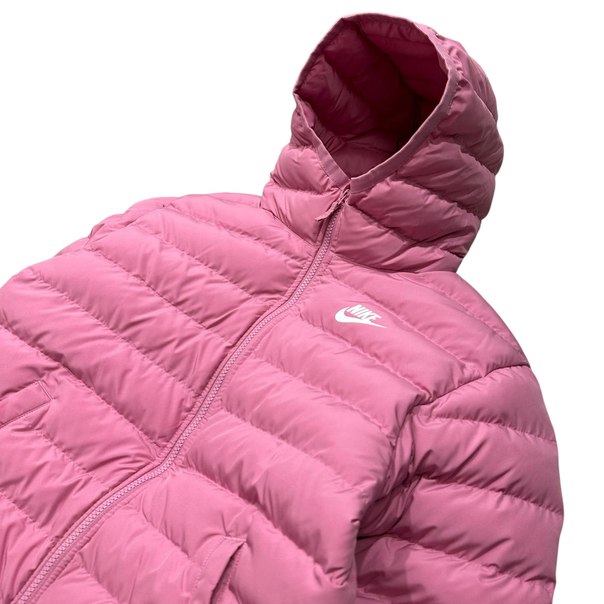 NIKE(ナイキ) Sportswear Lightweight Synthetic Fill Kids' Jacket キッズ フーディ 中綿 ジャケット FD2845-646 M ピンク
