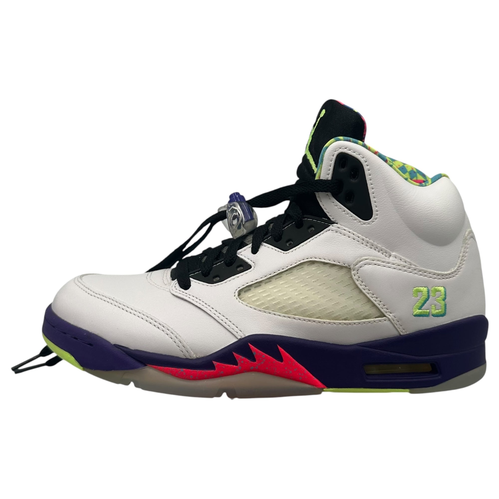 NIKE(ナイキ) AIR JORDAN5 RETRO BEL-AIR エアジョーダン5 レトロ ベル エアー DB3335-100 26.0cm ホワイト×パープル