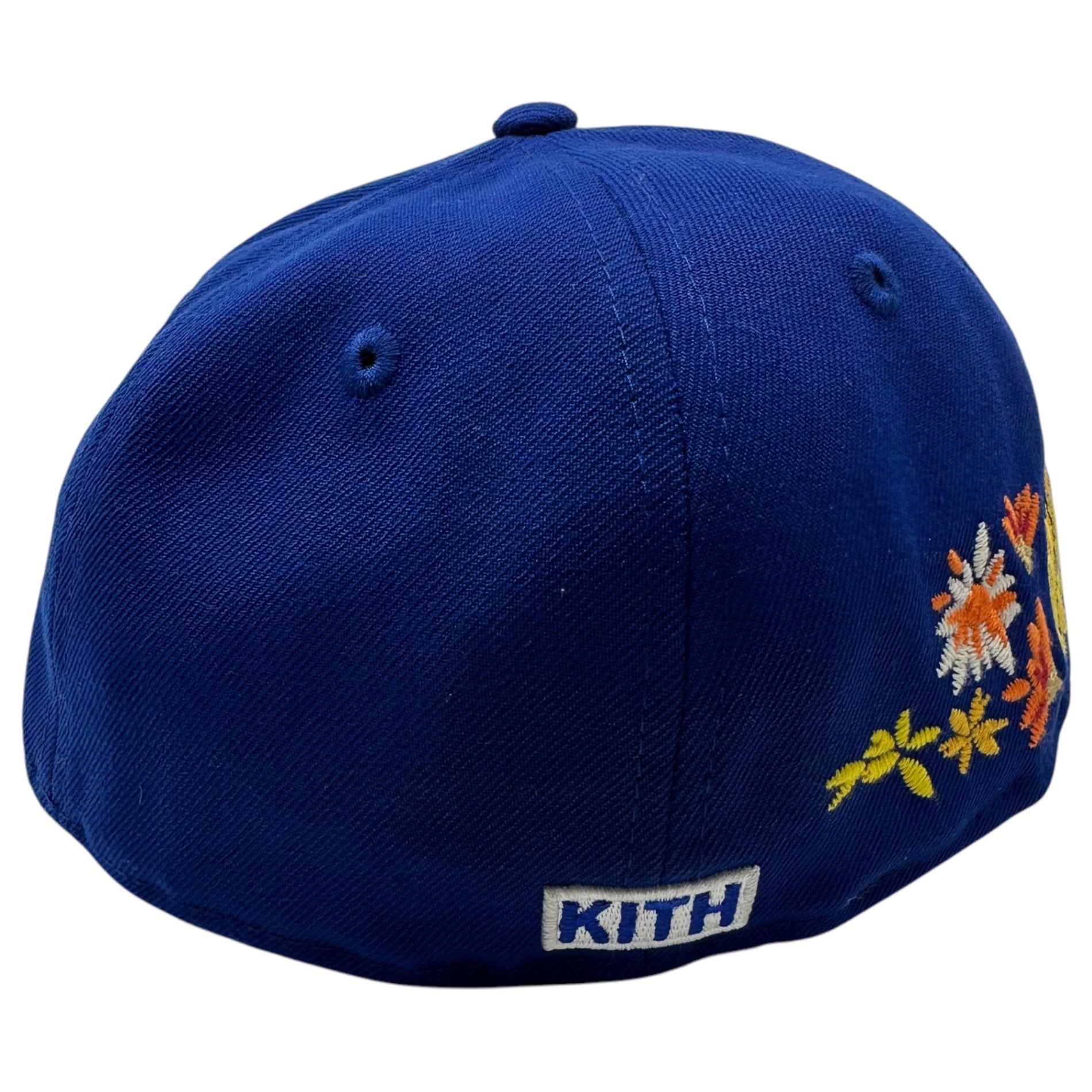 KITH×New Era(キス×ニューエラ) 23SS Mets Floral 59 Fifty Low Profile Hat メッツ コラボ ベースボール キャップ 7 3/8 ブルー 帽子