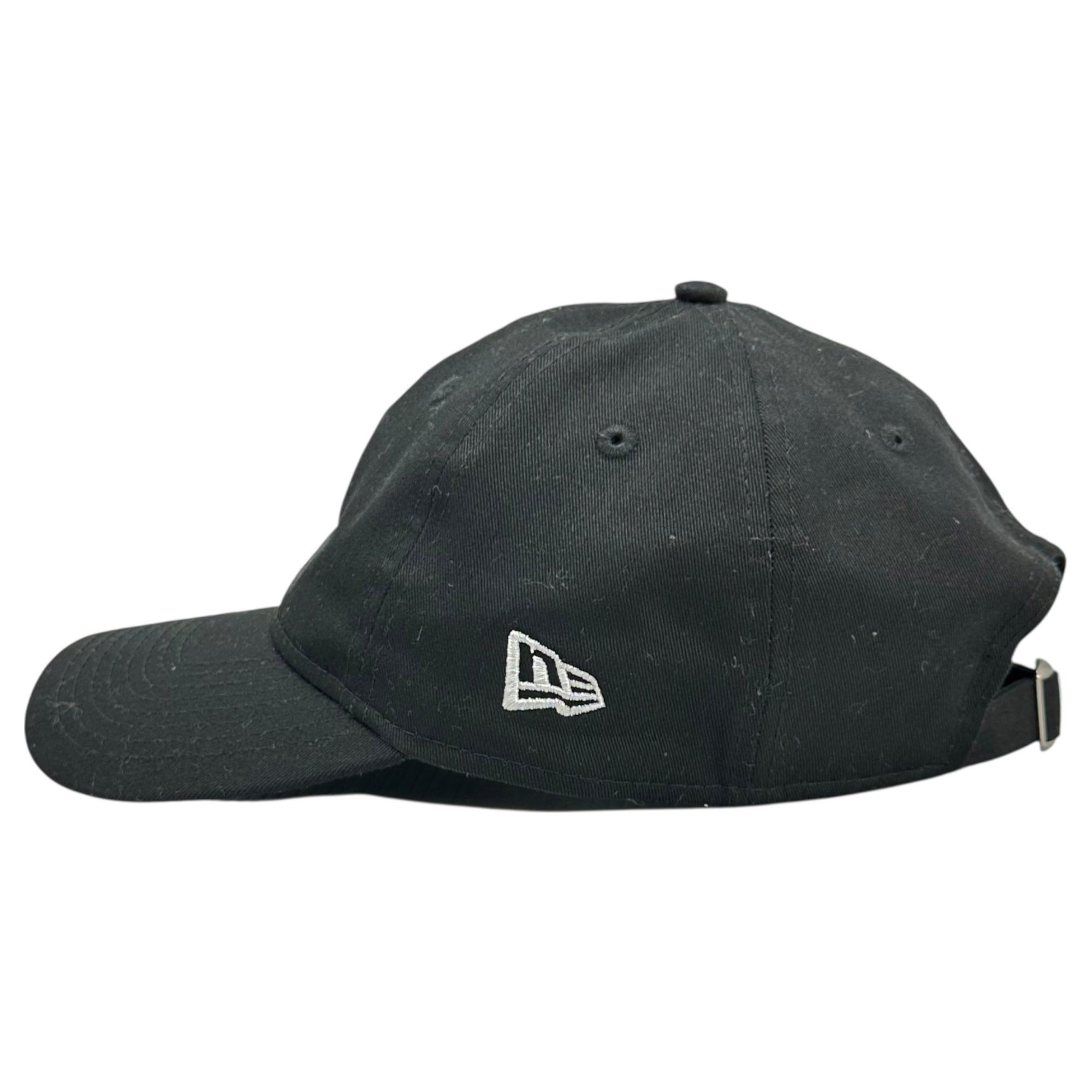 LIMI feu New Era(リミフゥ × ニューエラ) 19AW 9TWENTY Brand Logo 6 Panel Cap ブランド ロゴ 6パネル キャップ 名作コラボ 稀少品 ブラック×ホワイト