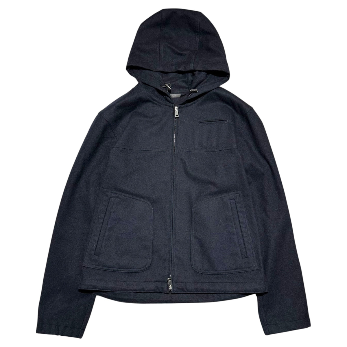 JIL SANDER(ジルサンダー) 15AW Wool Light Melton Hooded Jacket 