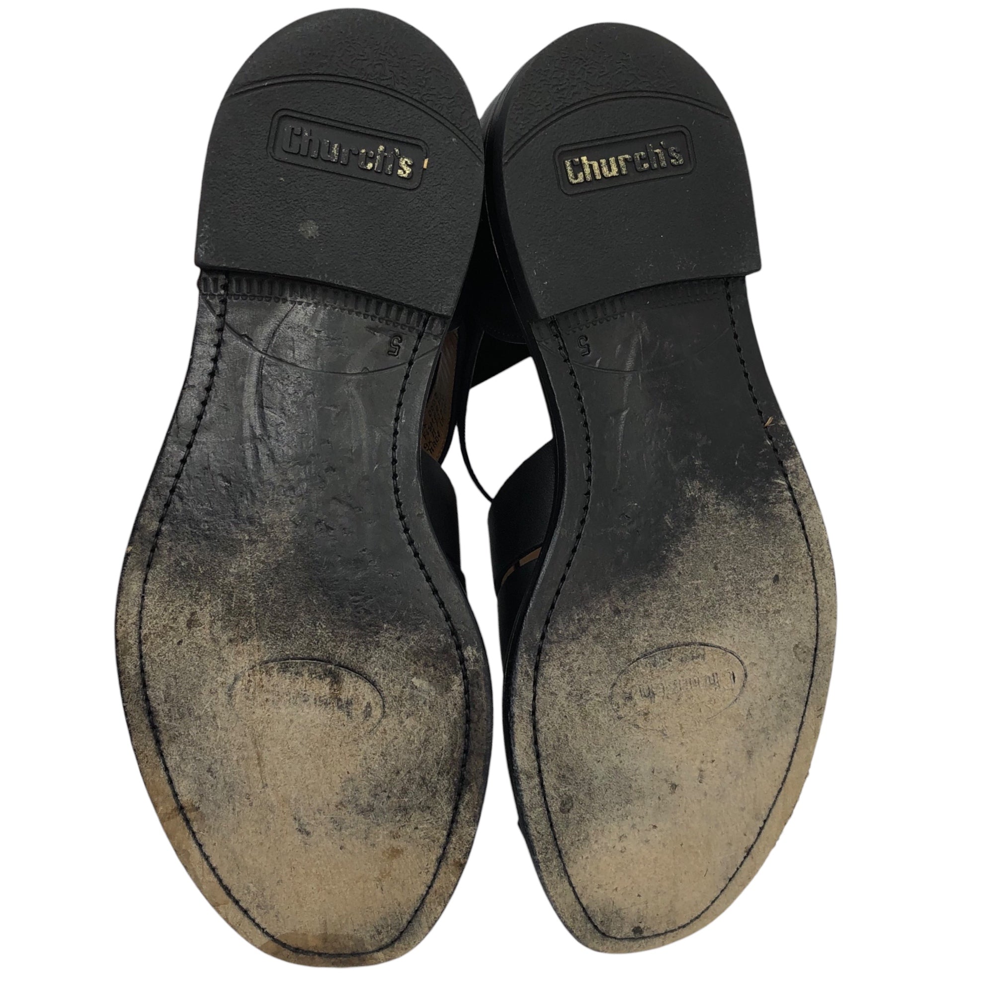 church's(チャーチ) FISHERMAN グルカ サンダル EX0002 5(24~24.5cm) ブラック レザー ストラップ