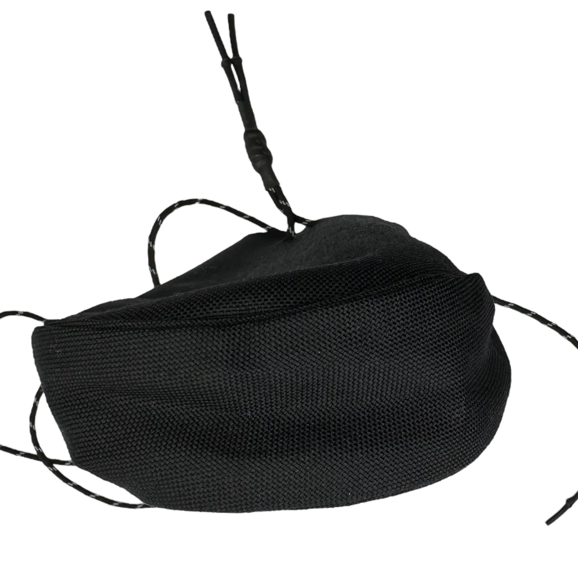 吉岡衣料店(ヨシムライリョウテン) drawstring bag サコッシュ ドレースティング バッグ ブラック