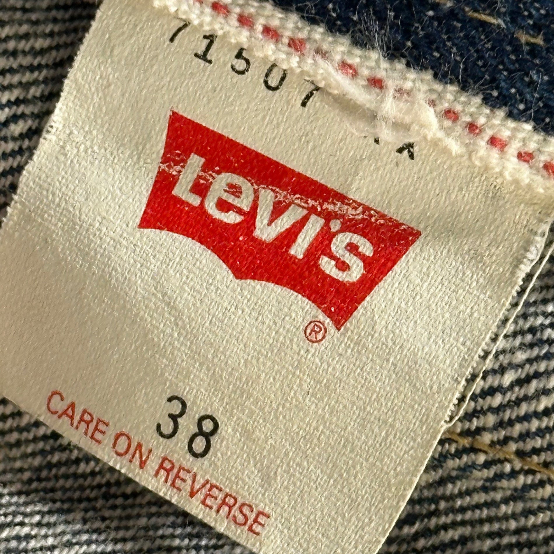 Levi's(リーバイス) 90's 71507XX 2nd Type Denim Tracker Jacket セカンド デニム トラッカー ジャケット 71507-XX 38 インディゴ 90年代 1998年2月製造 ヴィンテージ