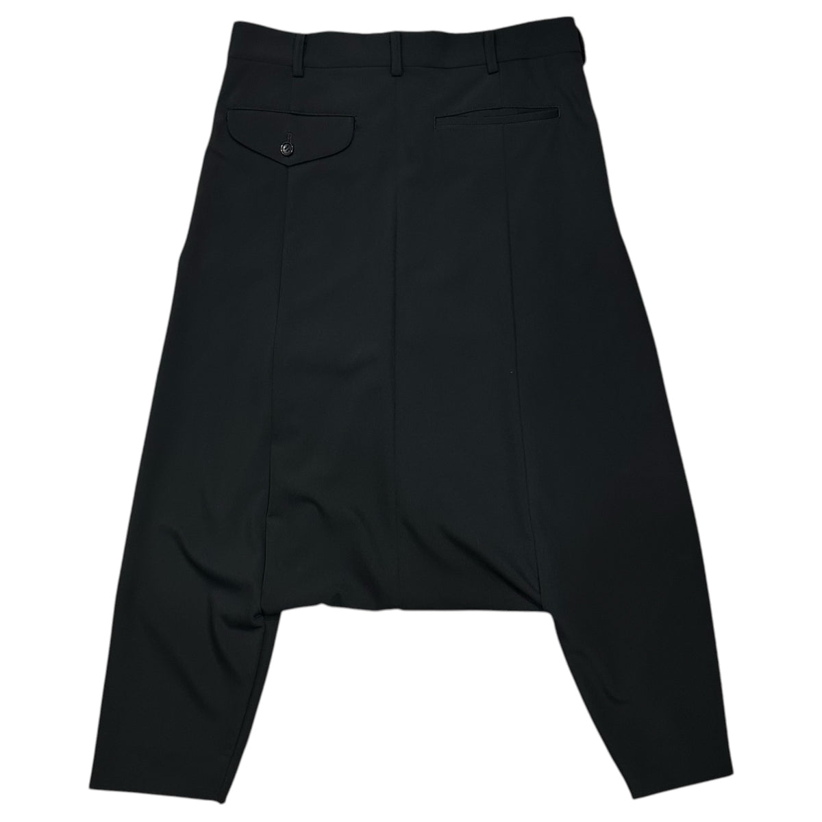 COMME des GARCONS(コムデギャルソン) 2009SS Esther Gabardine Sarouel Pants エステル ギャバジン サルエル パンツ GC-P036 XS ブラック AD2008 男性着用可能
