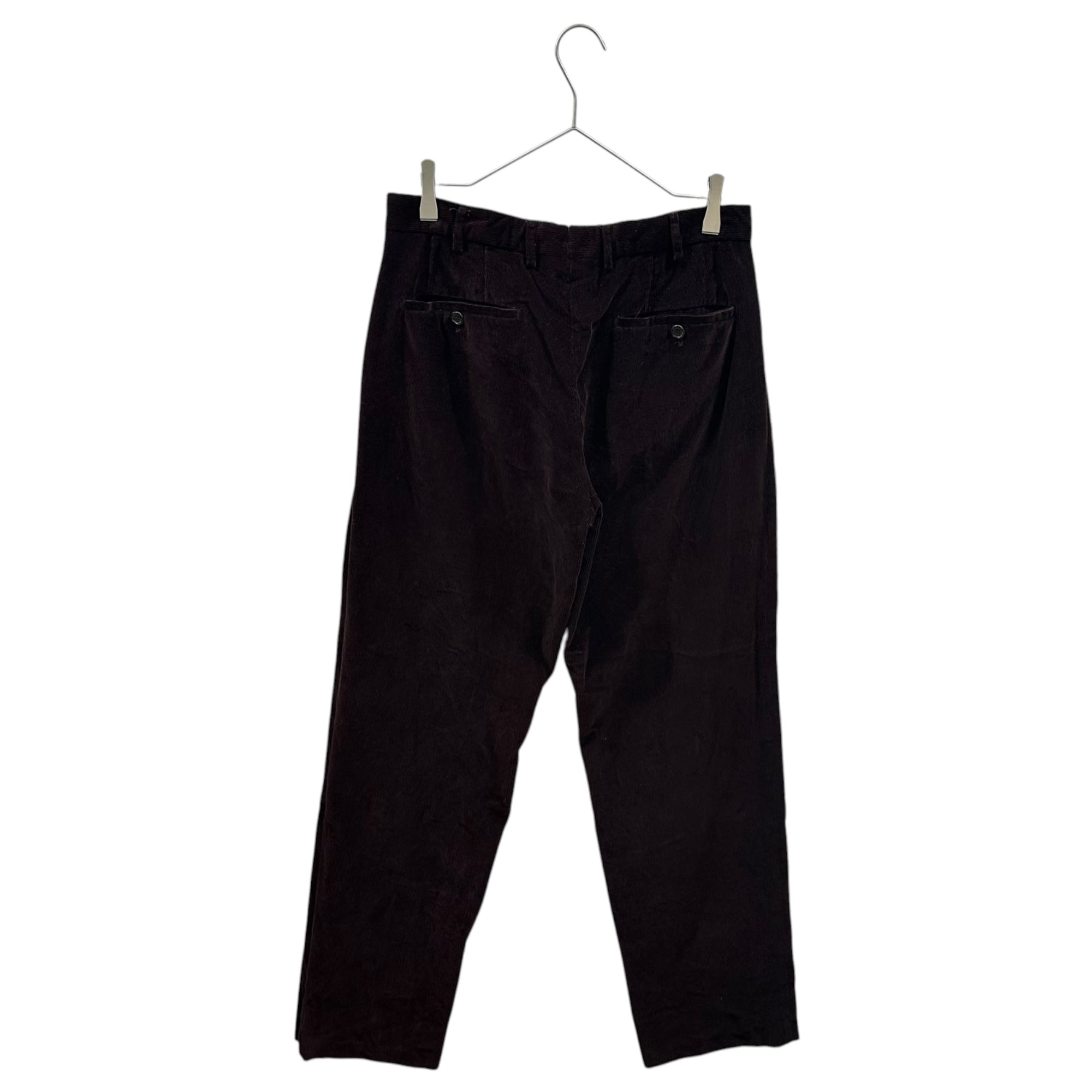PRADA(プラダ) 2000's Corduroy Trousers コーデュロイ トラウザー パンツ 48(M程度) ブラウン
