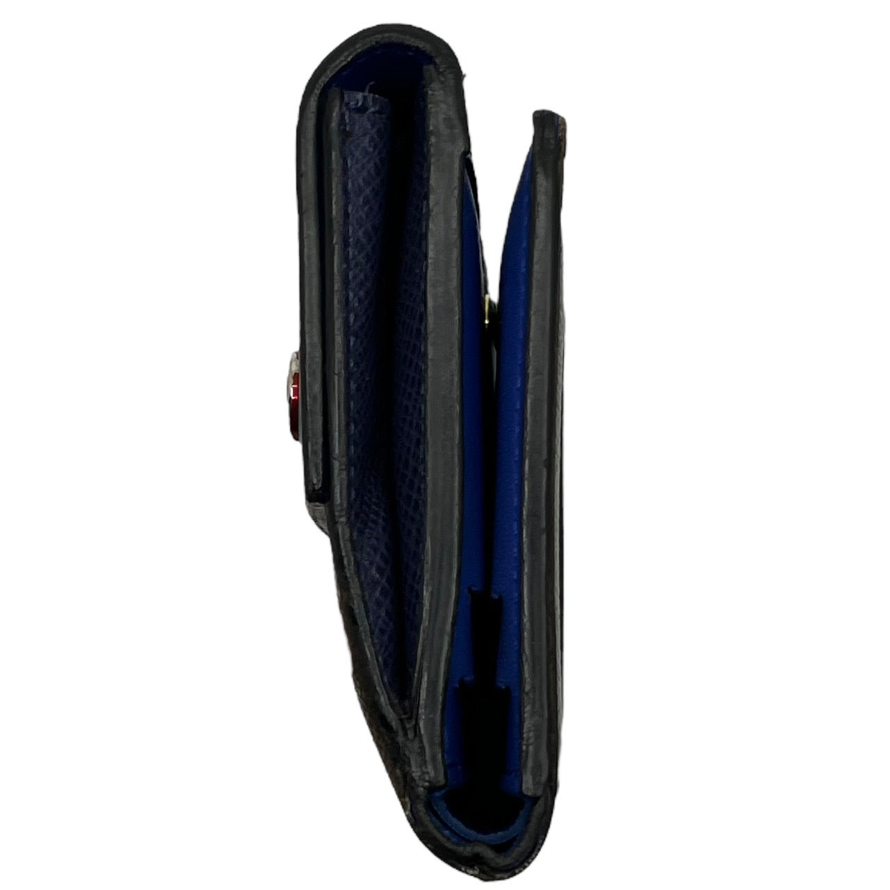 LOUIS VUITTON(ルイヴィトン) 18SS コンパクト・ウォレット by キムジョーンズ M63041/SN0148 ブラウン×ブルー