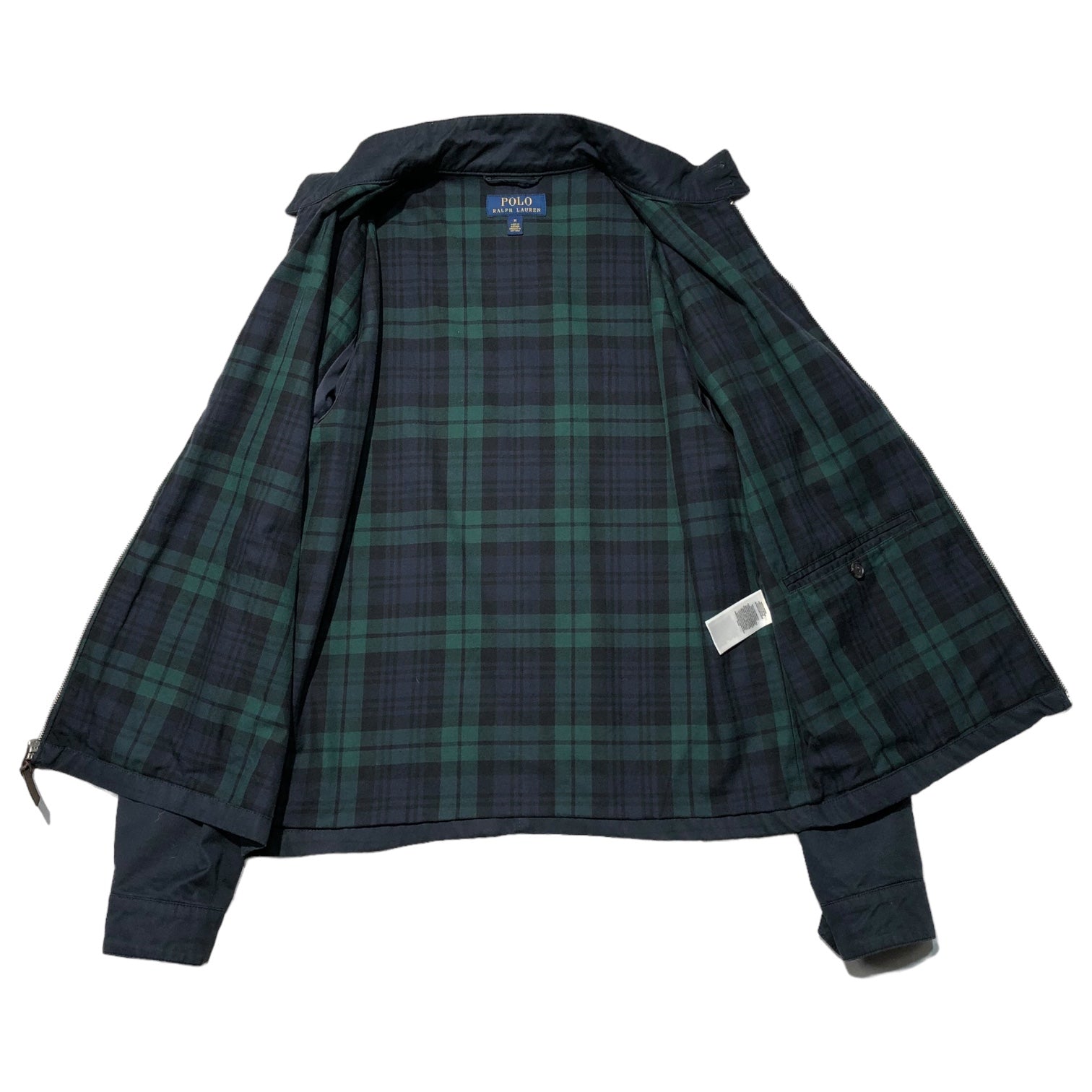 POLO RALPH LAUREN(ポロラルフローレン) One point logo swing top ワンポイント ロゴ スイングトップ M ネイビー