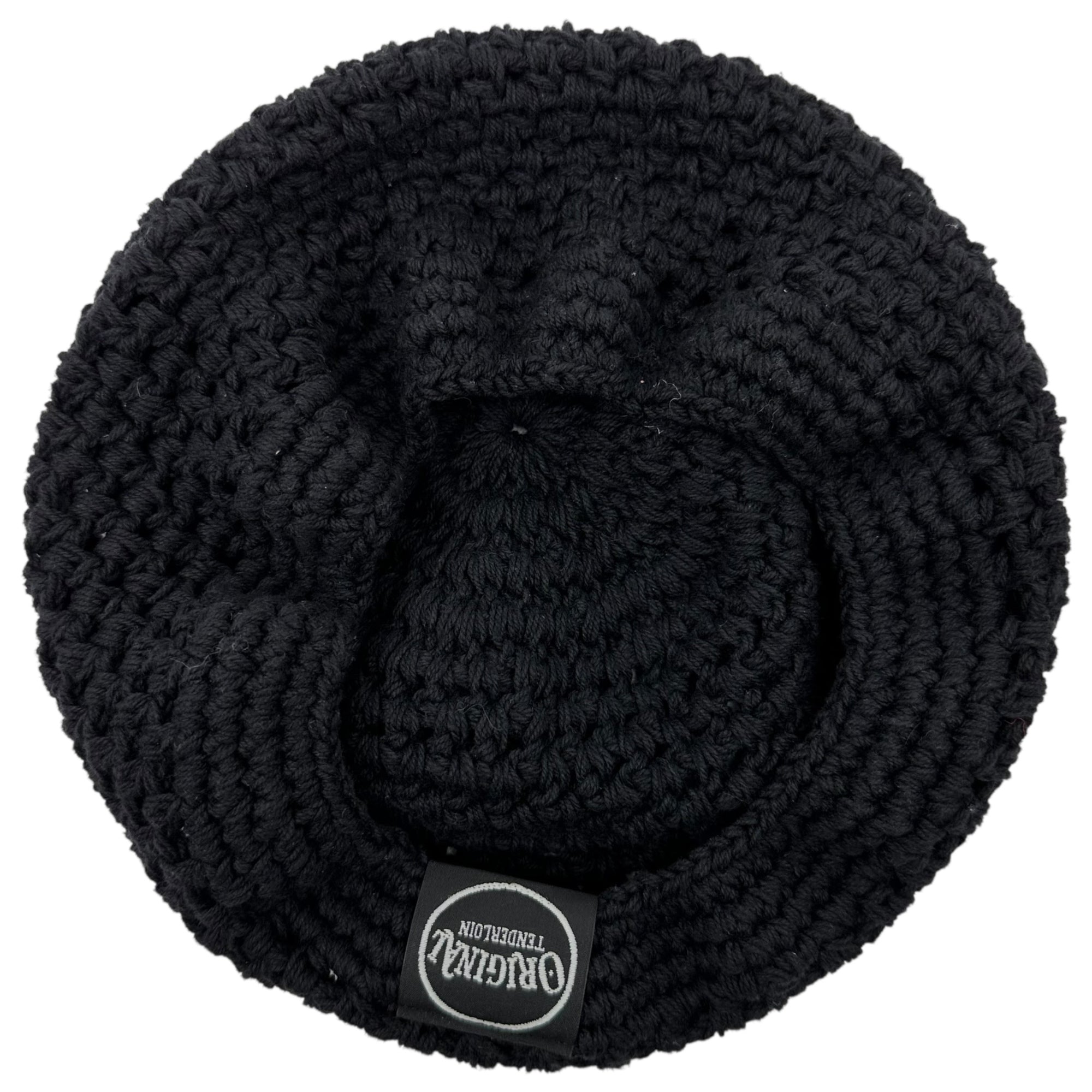 TENDERLOIN(テンダーロイン) knitted beret ニット ベレー 帽子 FREE ブラック